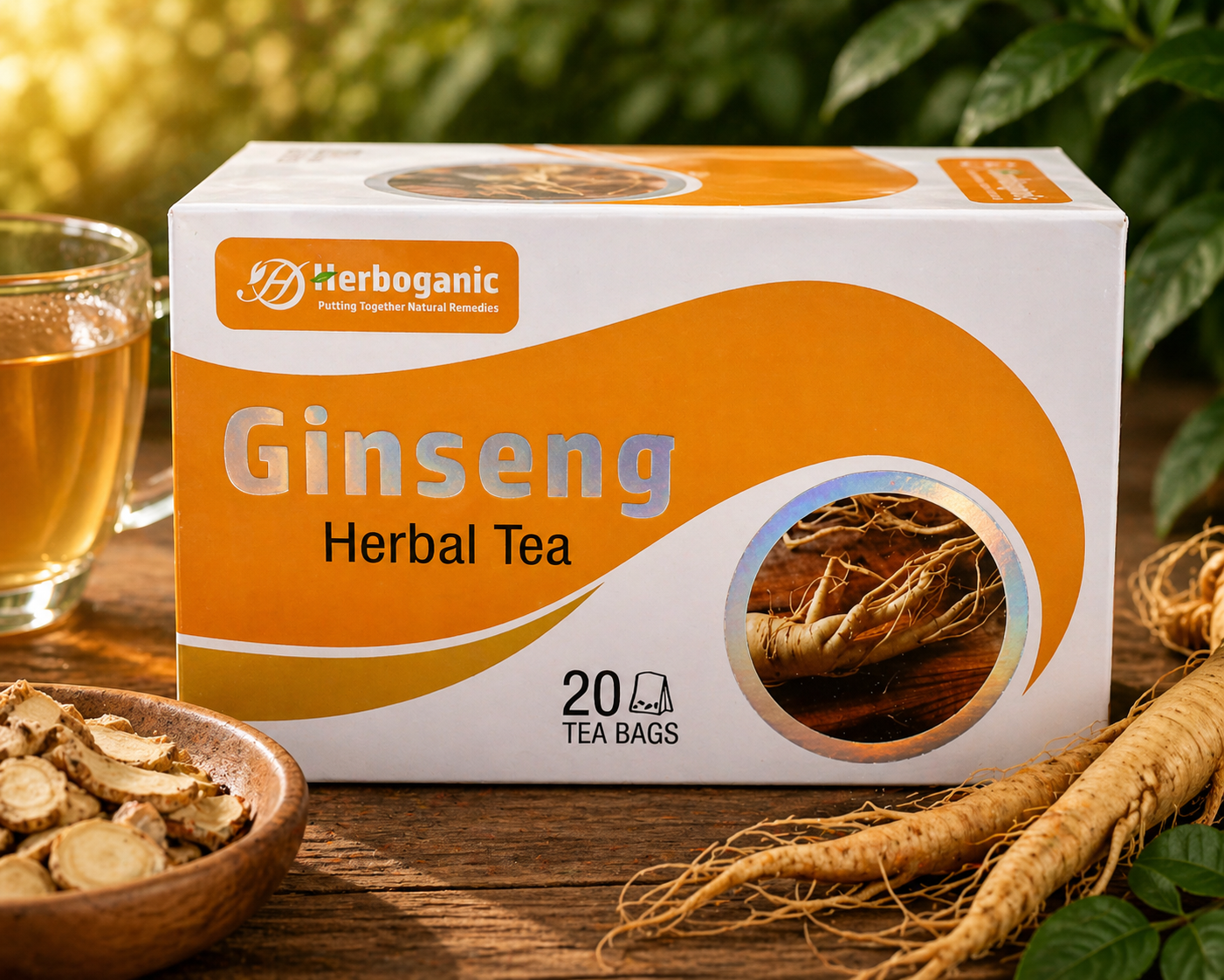 Ginseng Herbal Tea | 20 Teabags