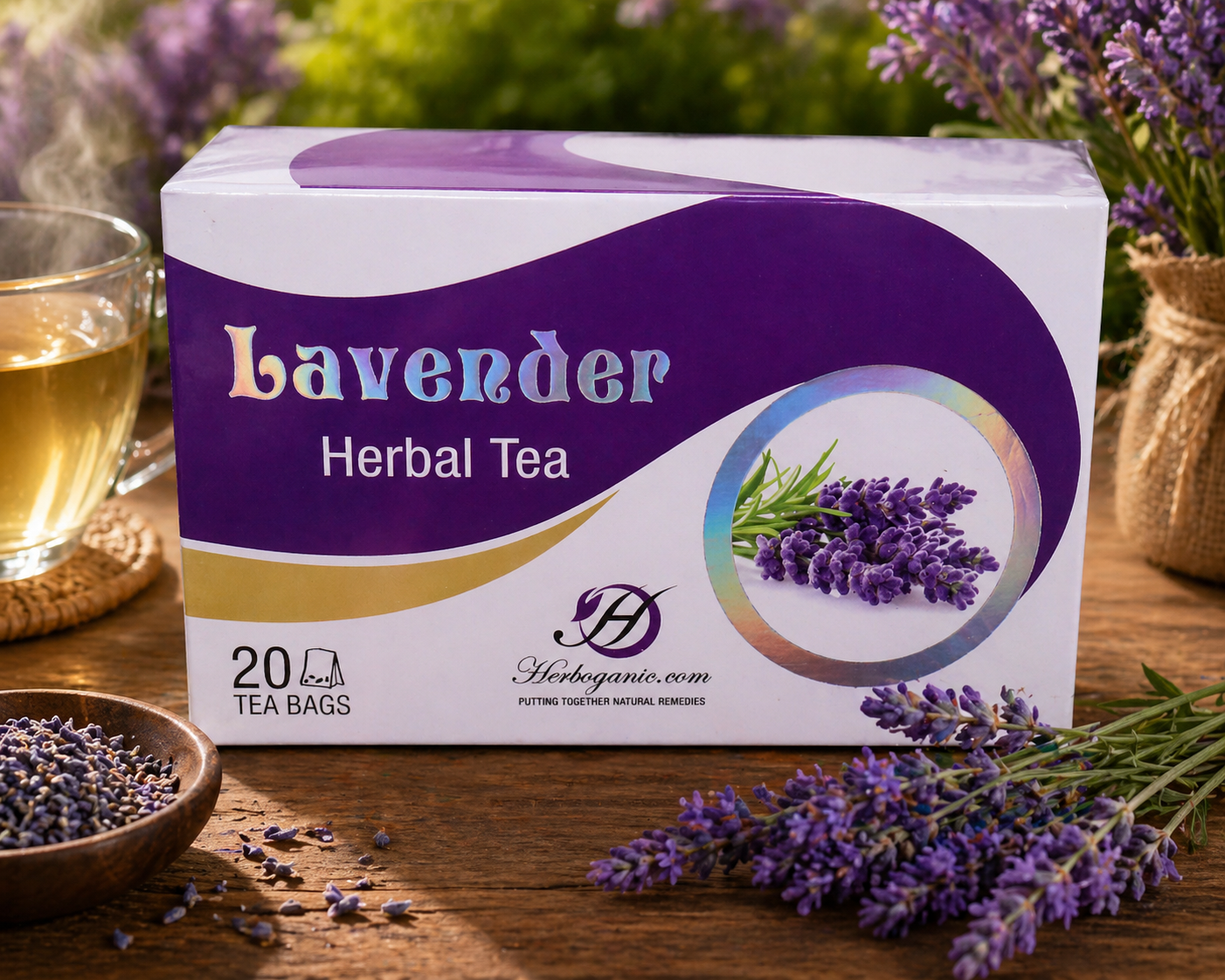 Lavender Herbal Tea | 20 Teabags