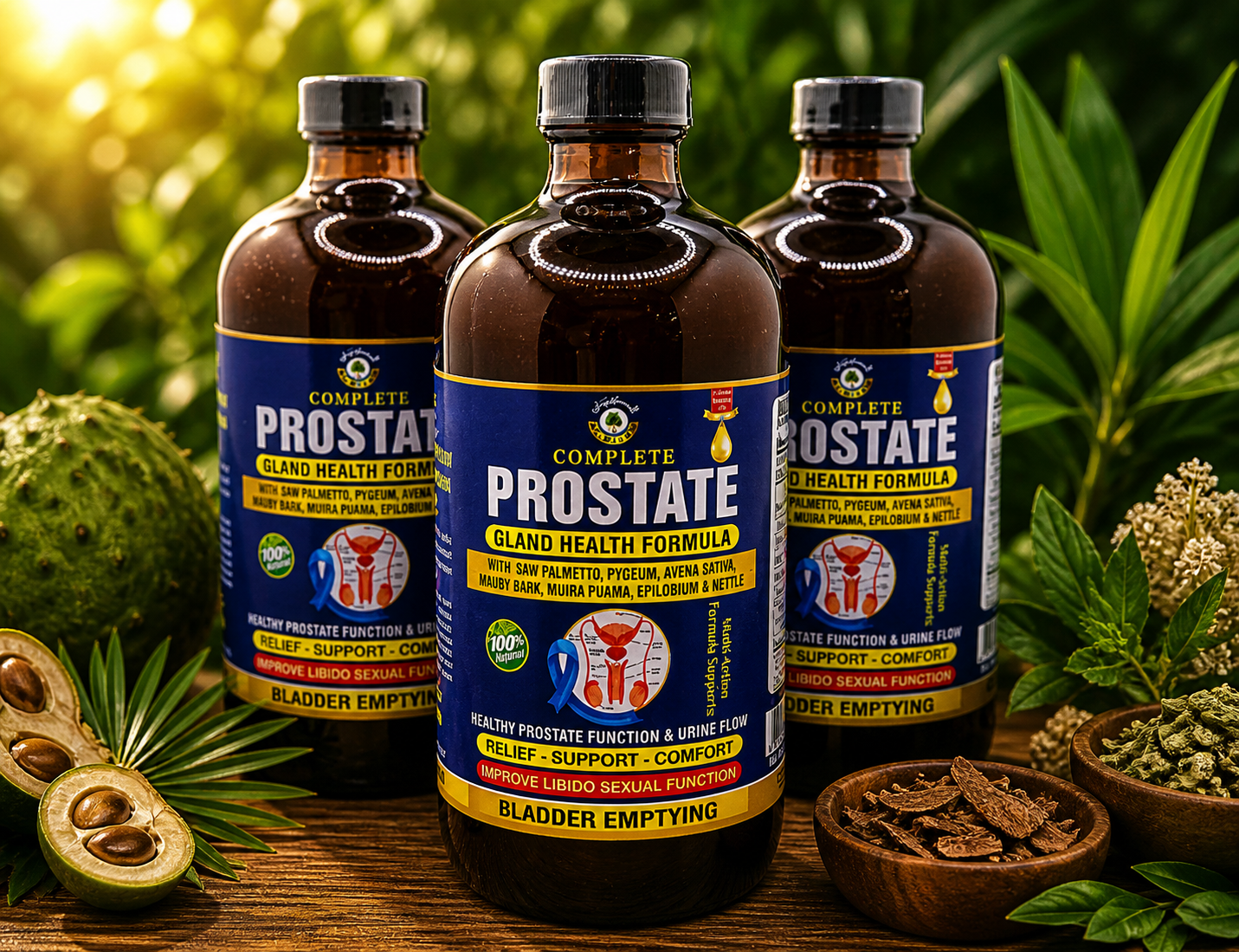 Complete Prostate Gland Health Formula | Bitter Tonic