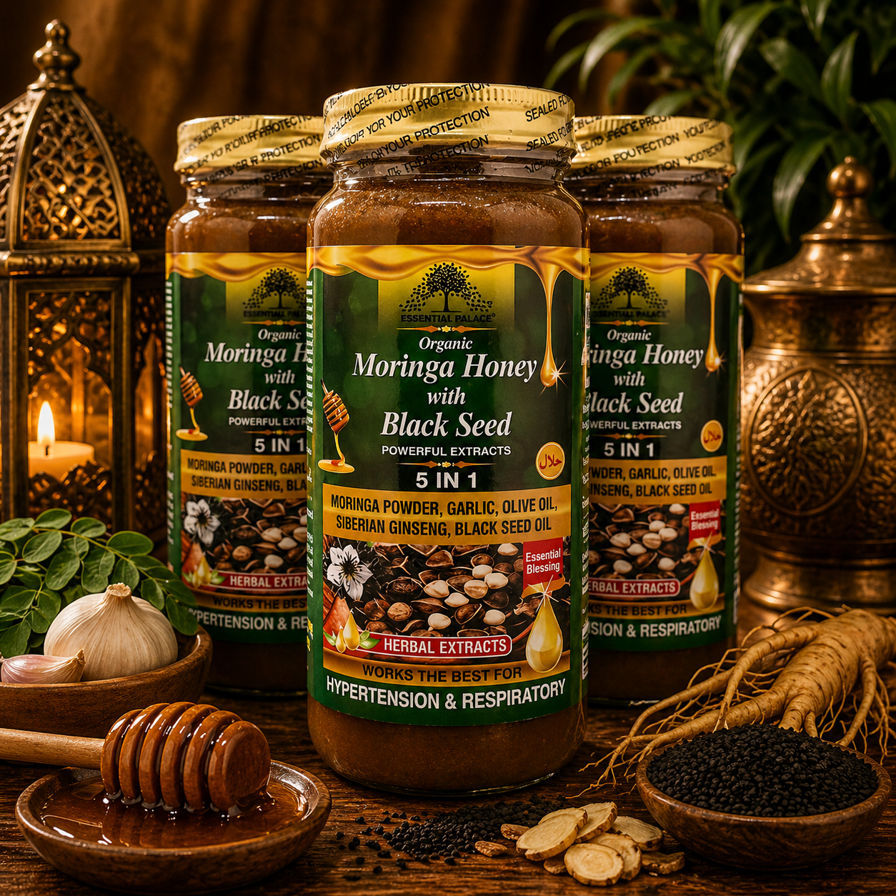 Moringa Honey with Black Seed