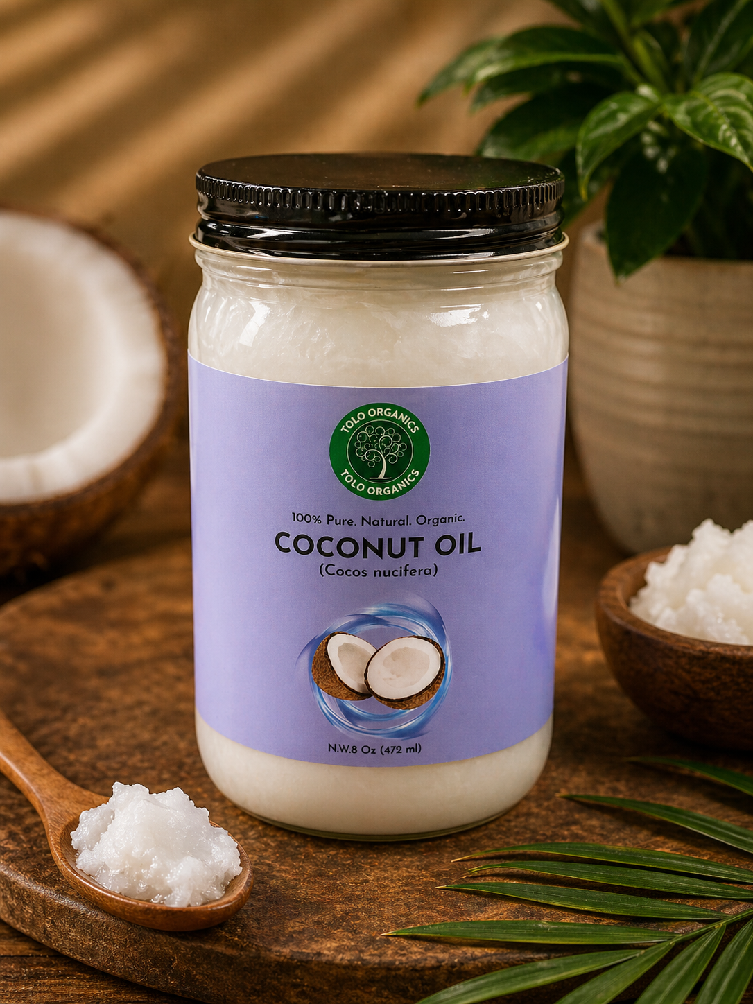 Tolo Organics | Coconut Oil