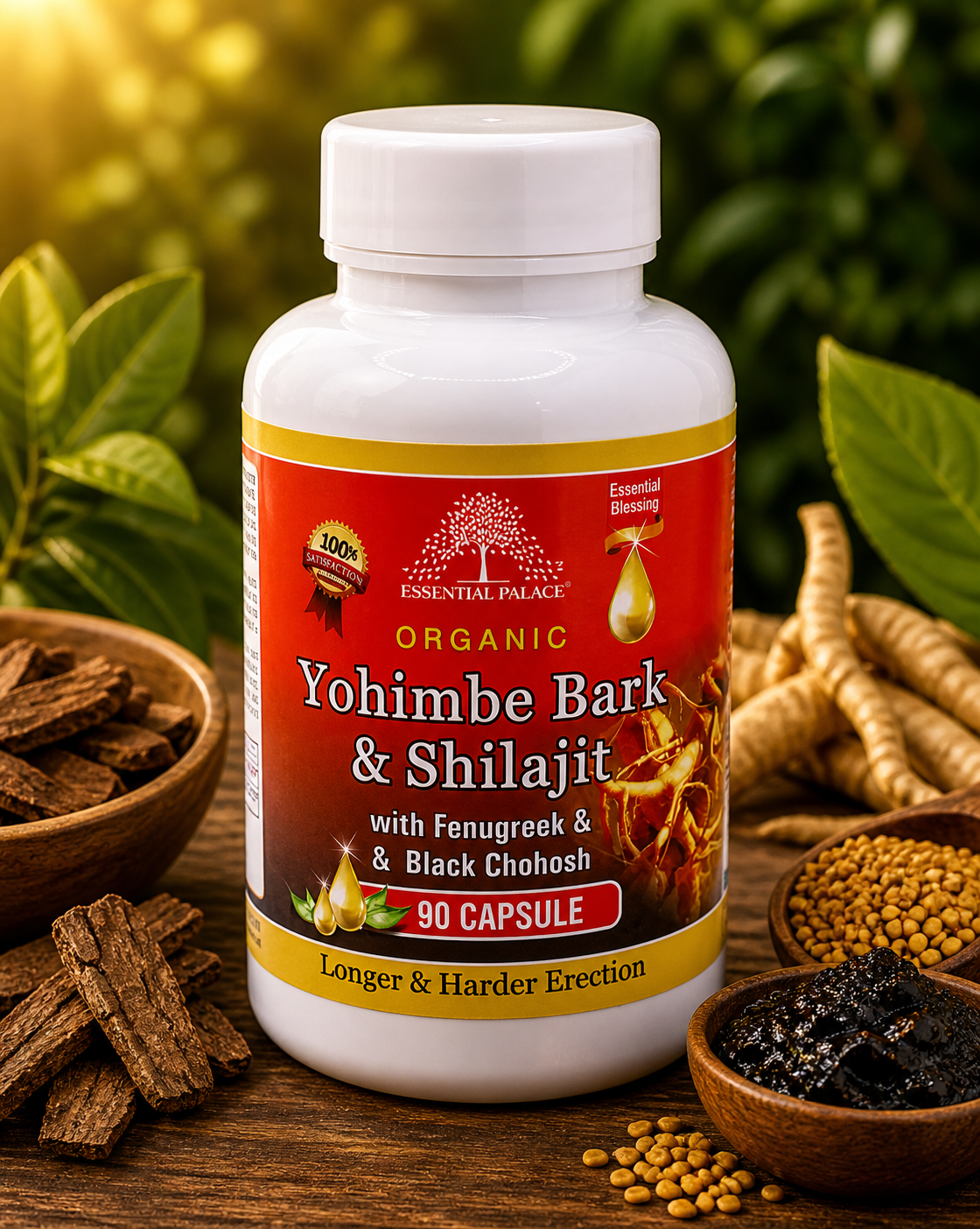 Yohimbe Bark & Shilajit