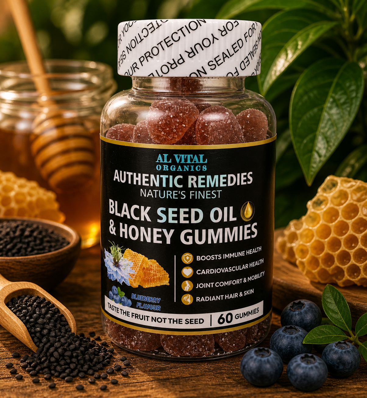 Black Seed Oil & Honey Gummies