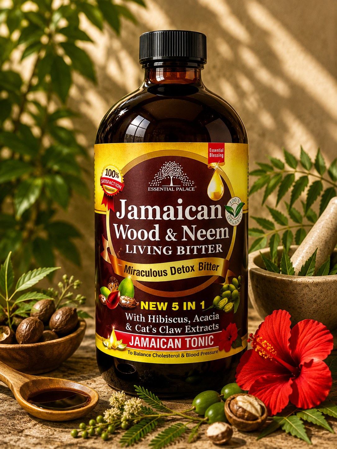 Jamaican Wood & Neem Living Bitter Tonic