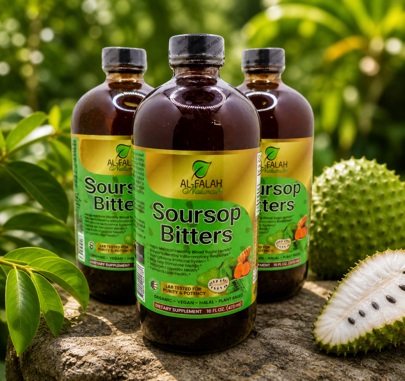 Al-Falah Naturals | Soursop Bitters Tonic 473ml