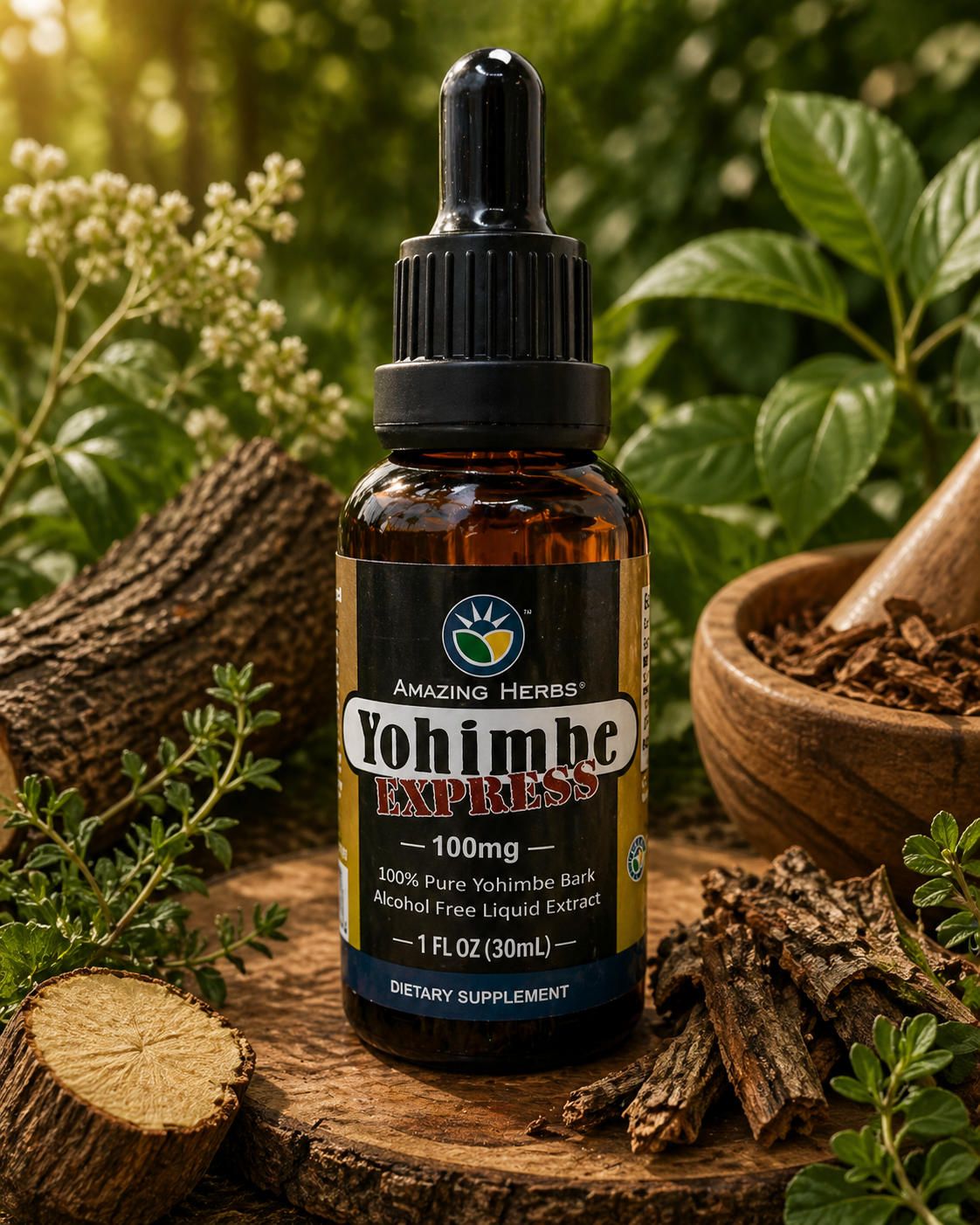 Amazing Herbs | Yohimbe Express 100mg