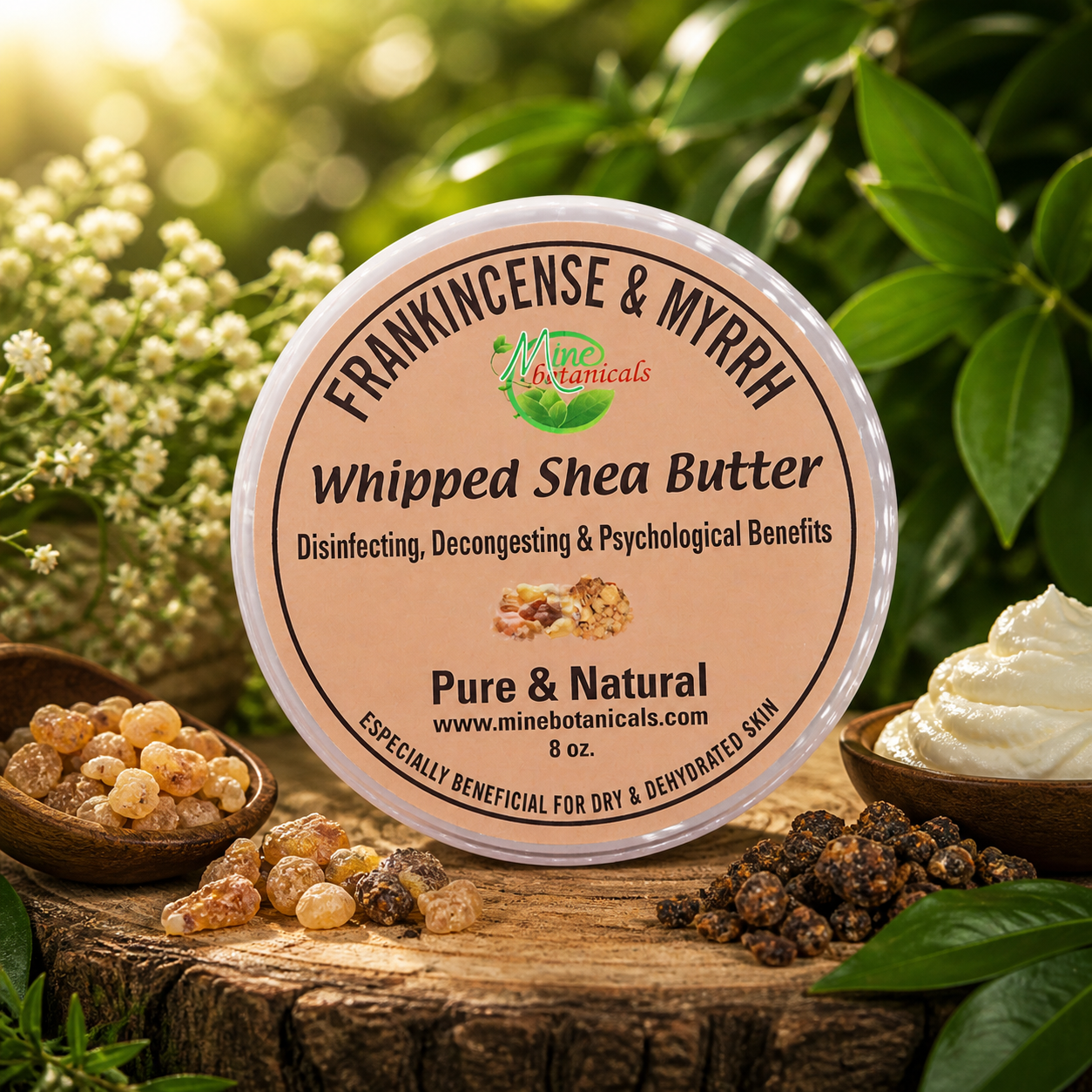 Frankincense & Myrrh | Whipper Shea Butter