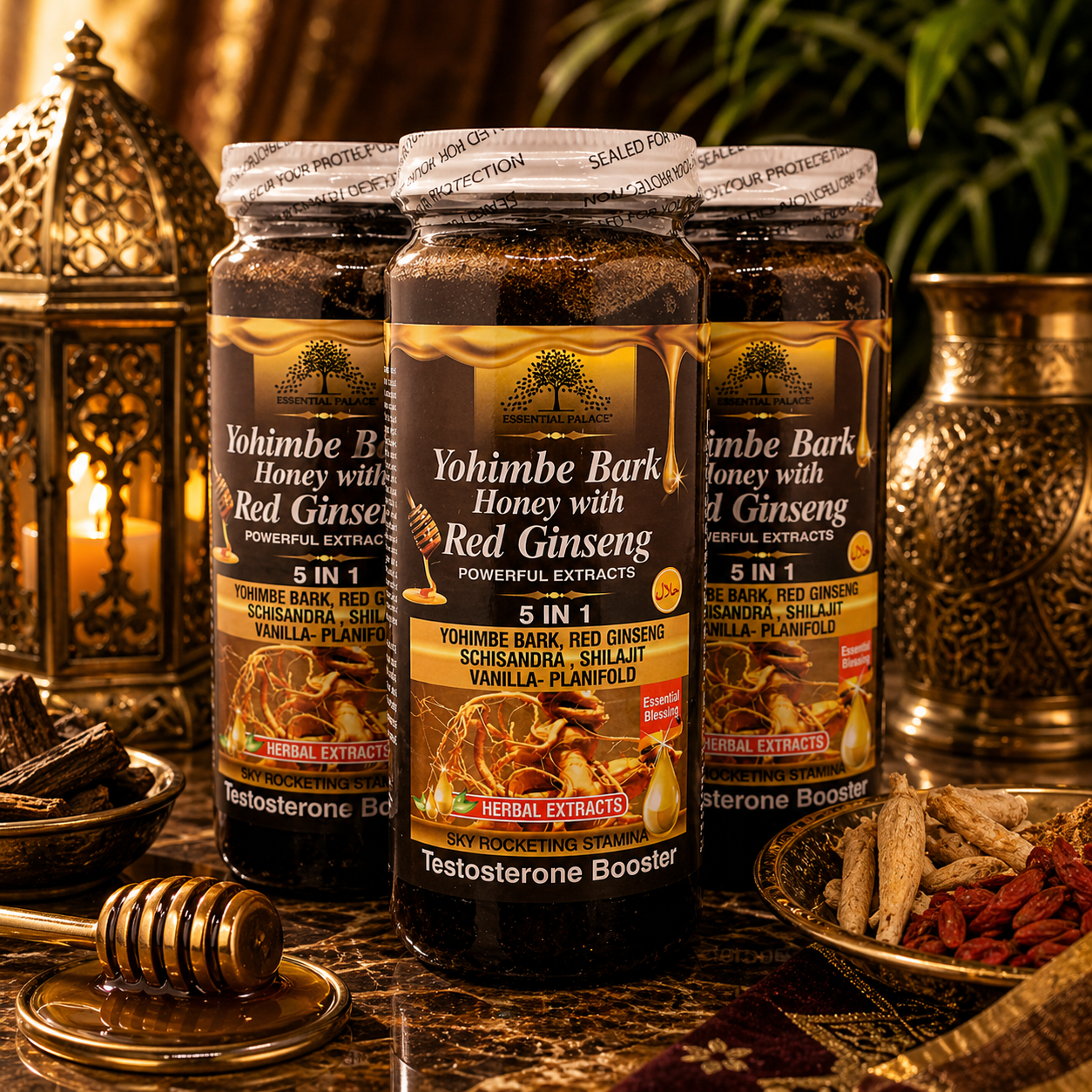 Yohimbe Bark | Honey with Red Ginseng