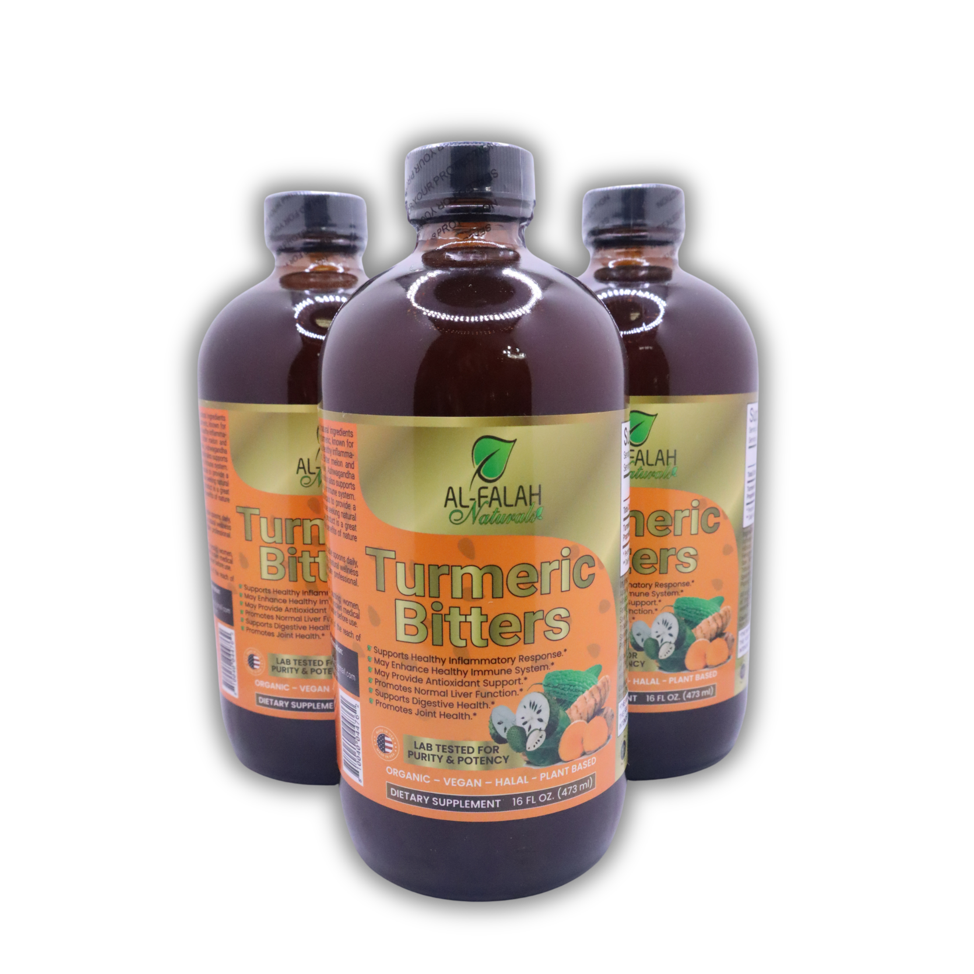 Al-Falah Naturals | Turmeric Bitter Tonic  473ml