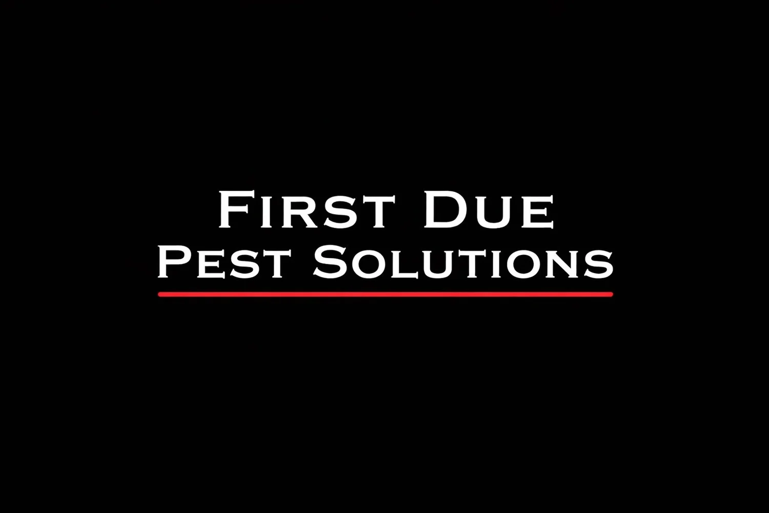 First Due Pest Solutions, LLC.