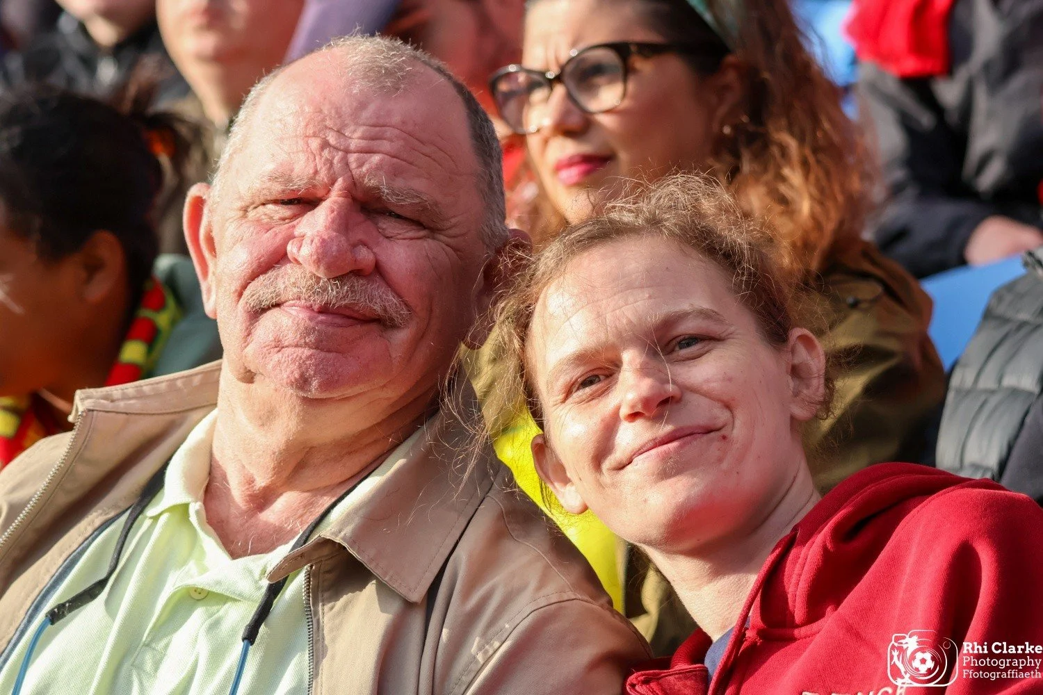 A special one for me tonight. My Dad and sister were in the crowd 🤍