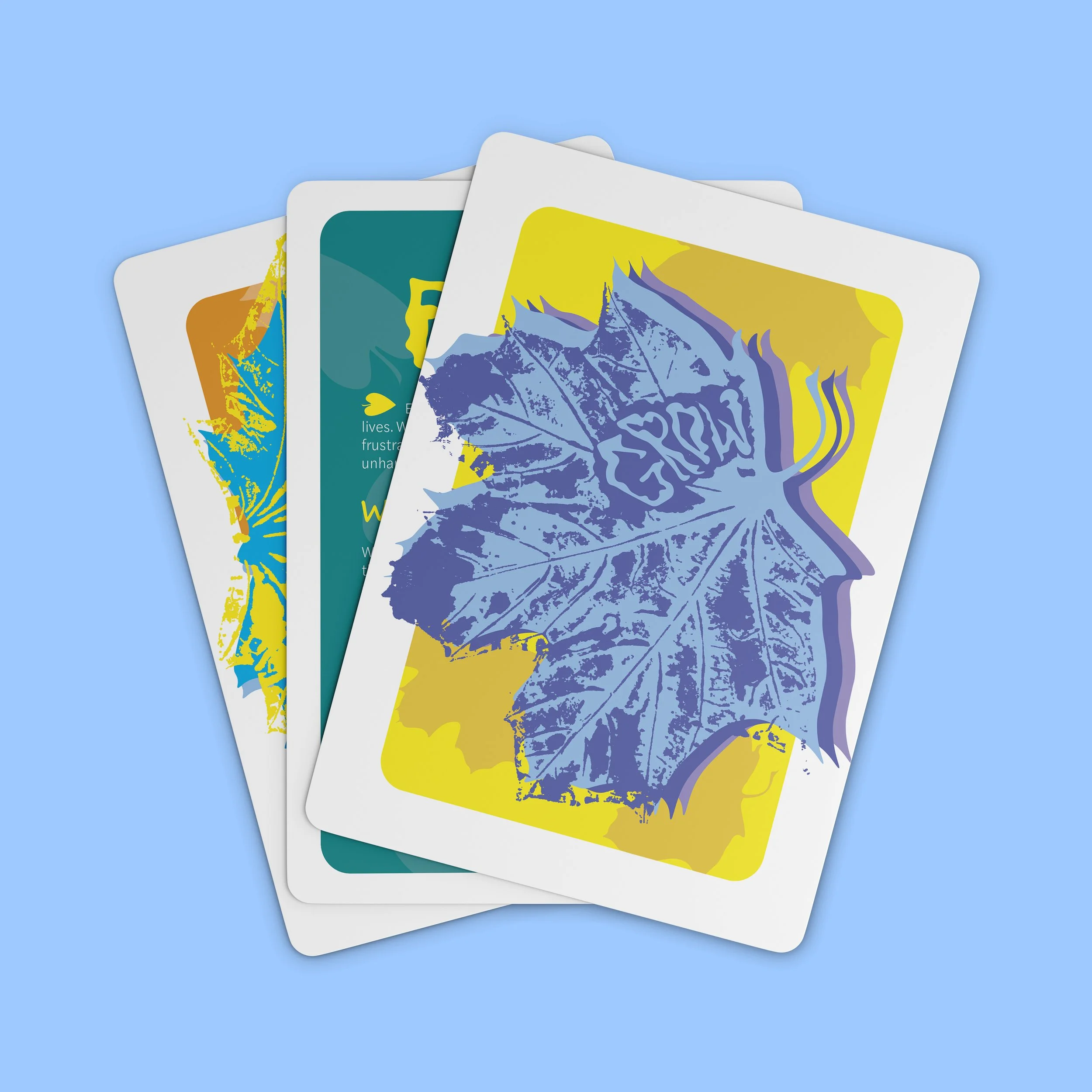 Mental Health Leaf Cards