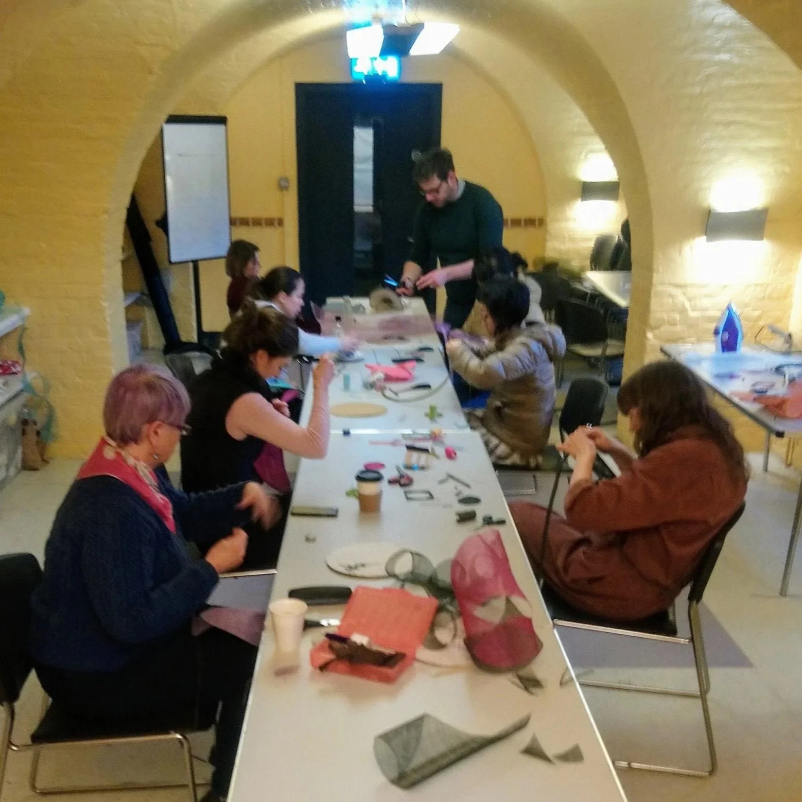 Millinery workshop with John Paul Millinery at London Hat Week