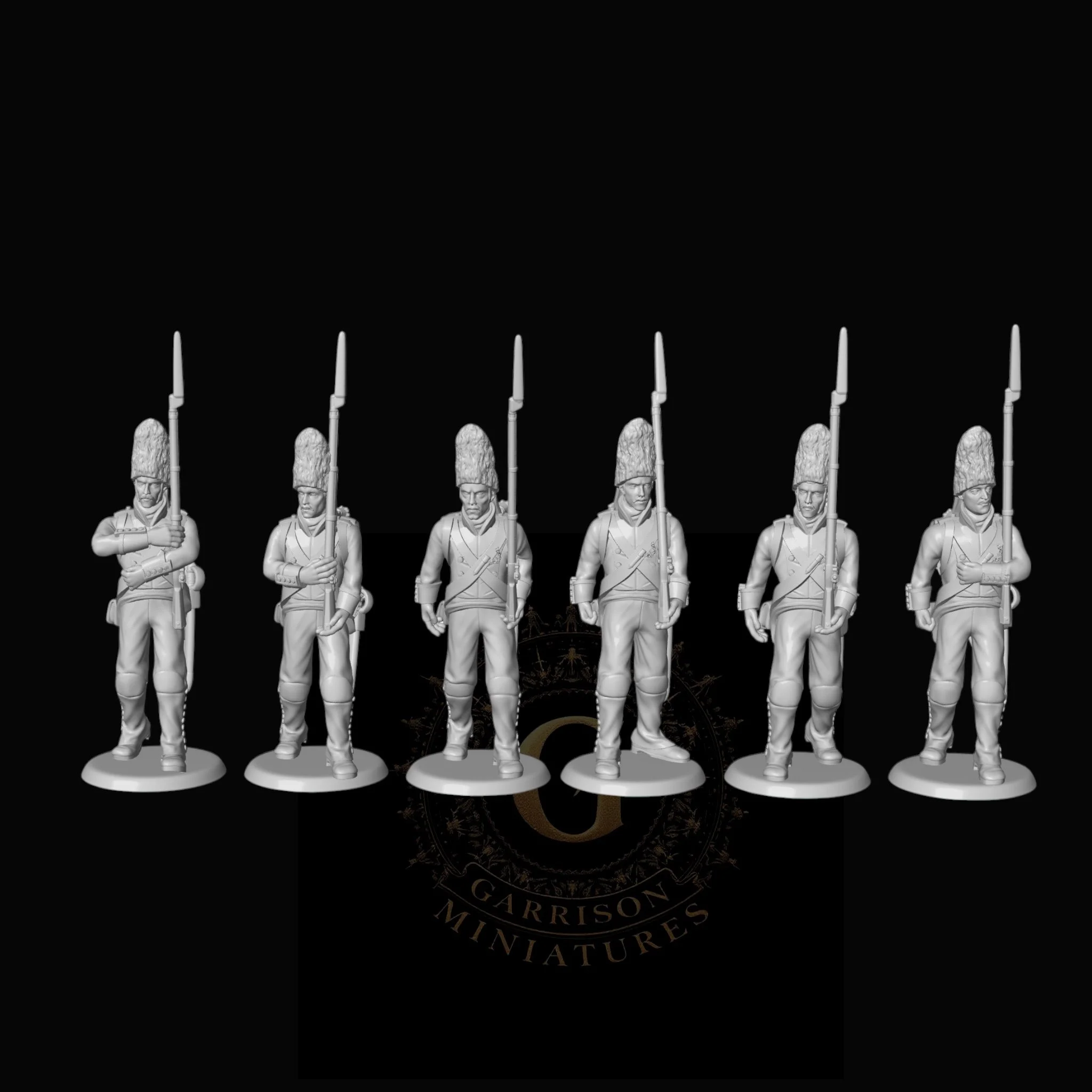 Spanish Grenadiers Marching X6 28mm