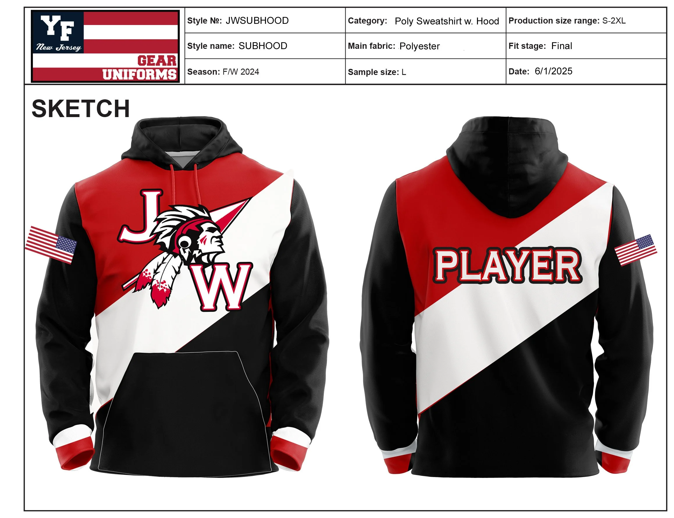 JW Hooded Sweatshirt - Cover