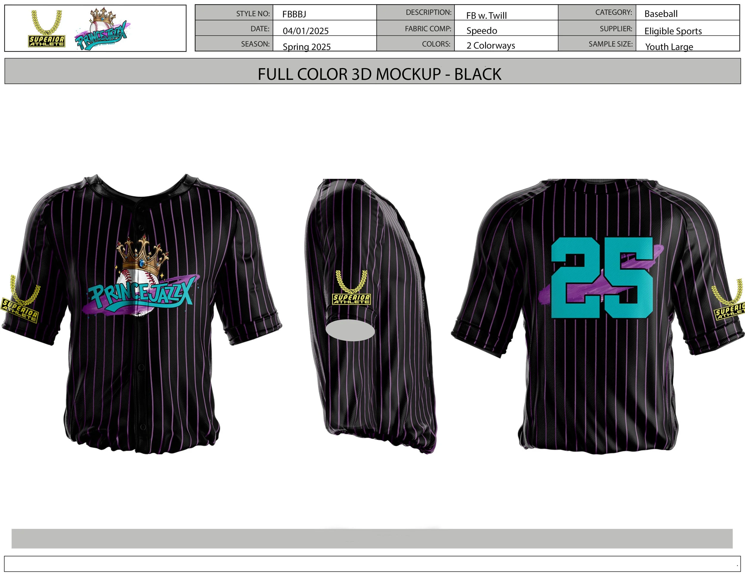 PJX Tech Pack - Mockup Black