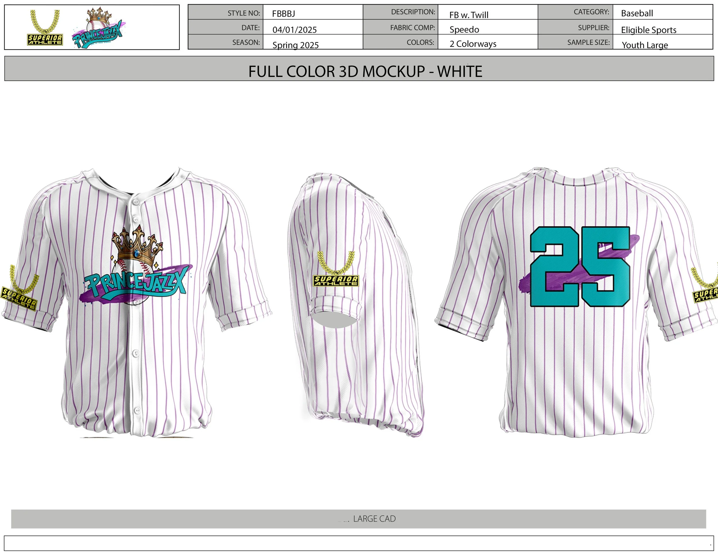 PJX Tech Pack - Mockup - White