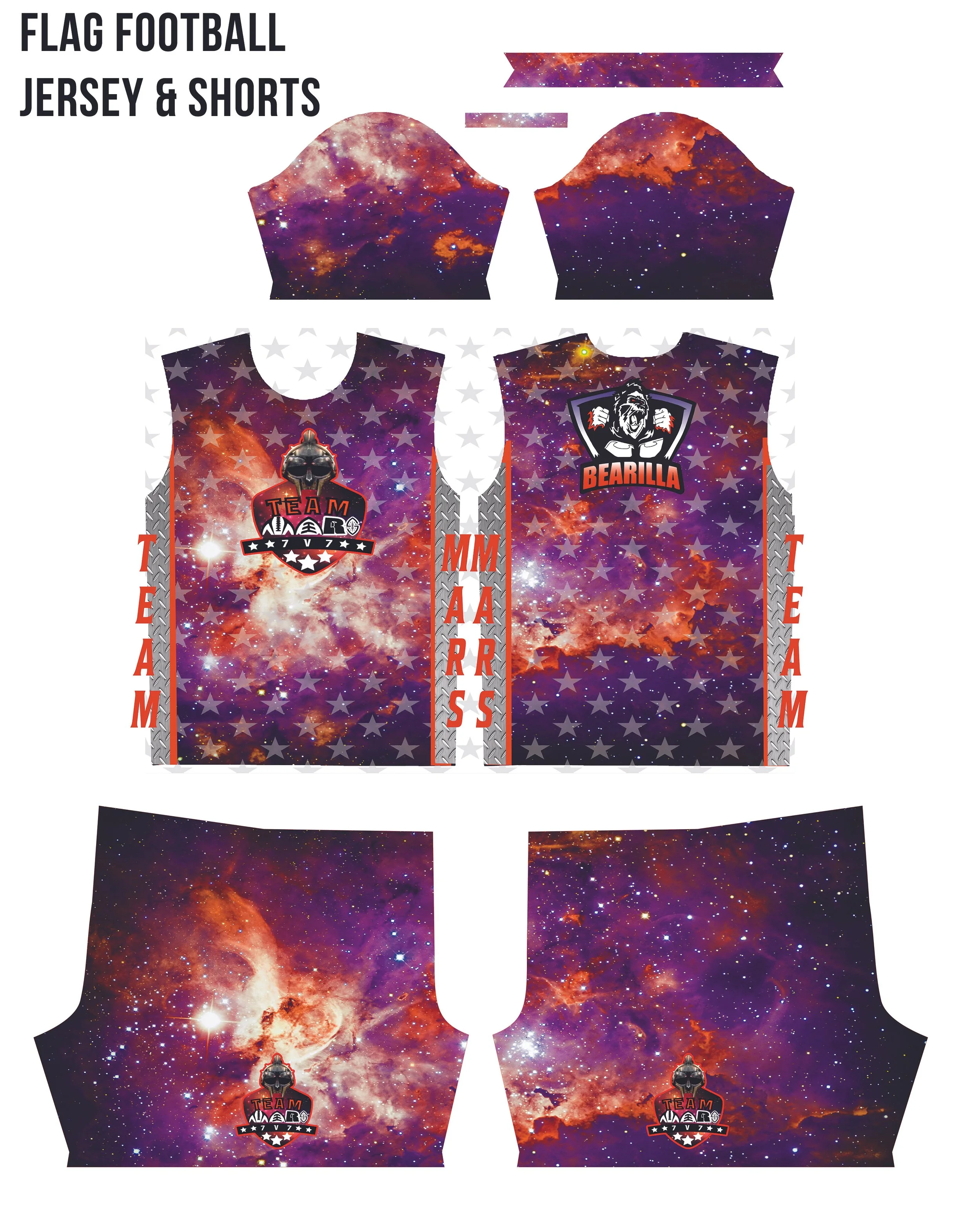 Team Mars Compression Jersey Set
