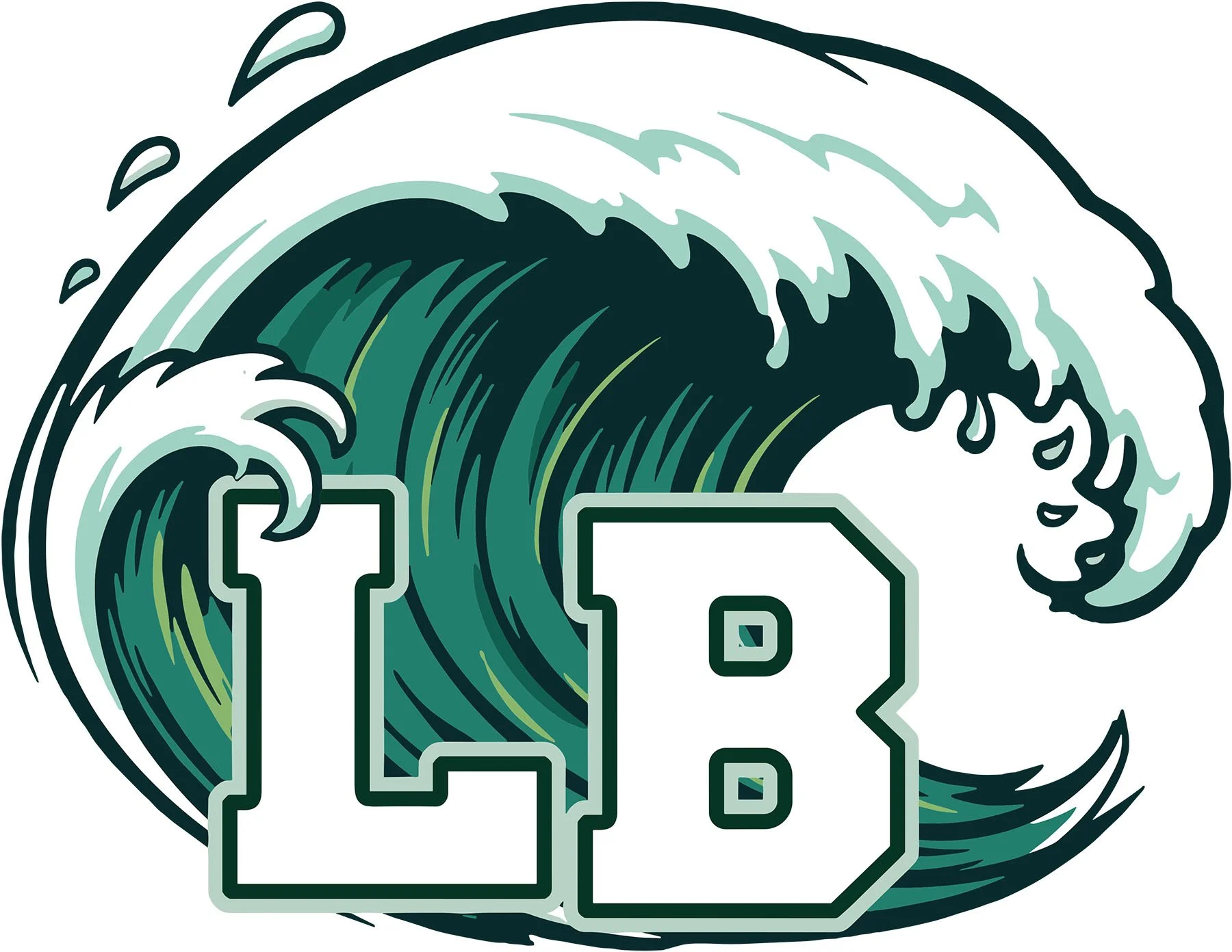 Long Branch Green Wave Logo 2026