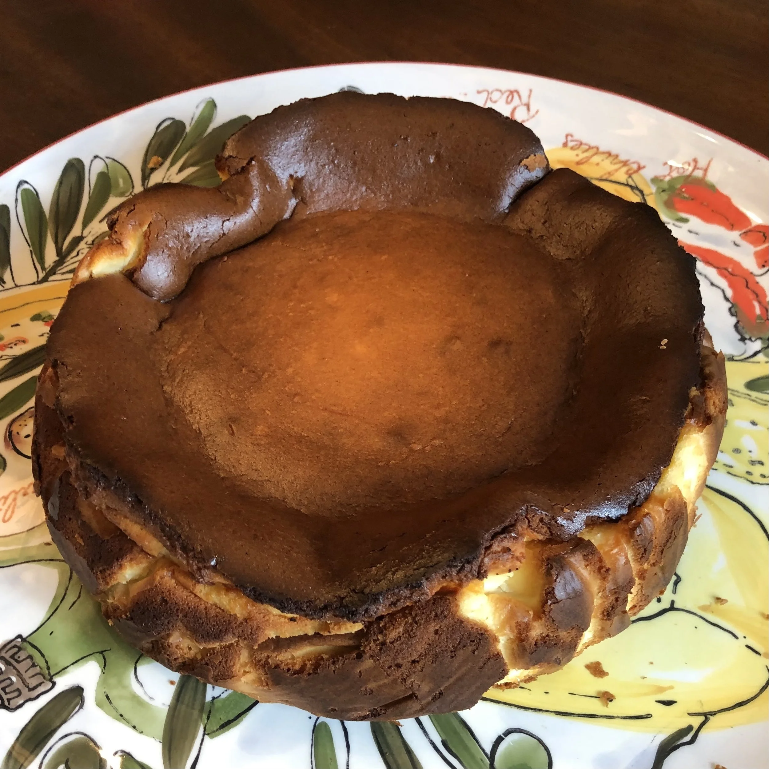 BASQUE BURNT CHEESECAKE
Caramelized Basque-style cheesecake (v, gf) · Spain