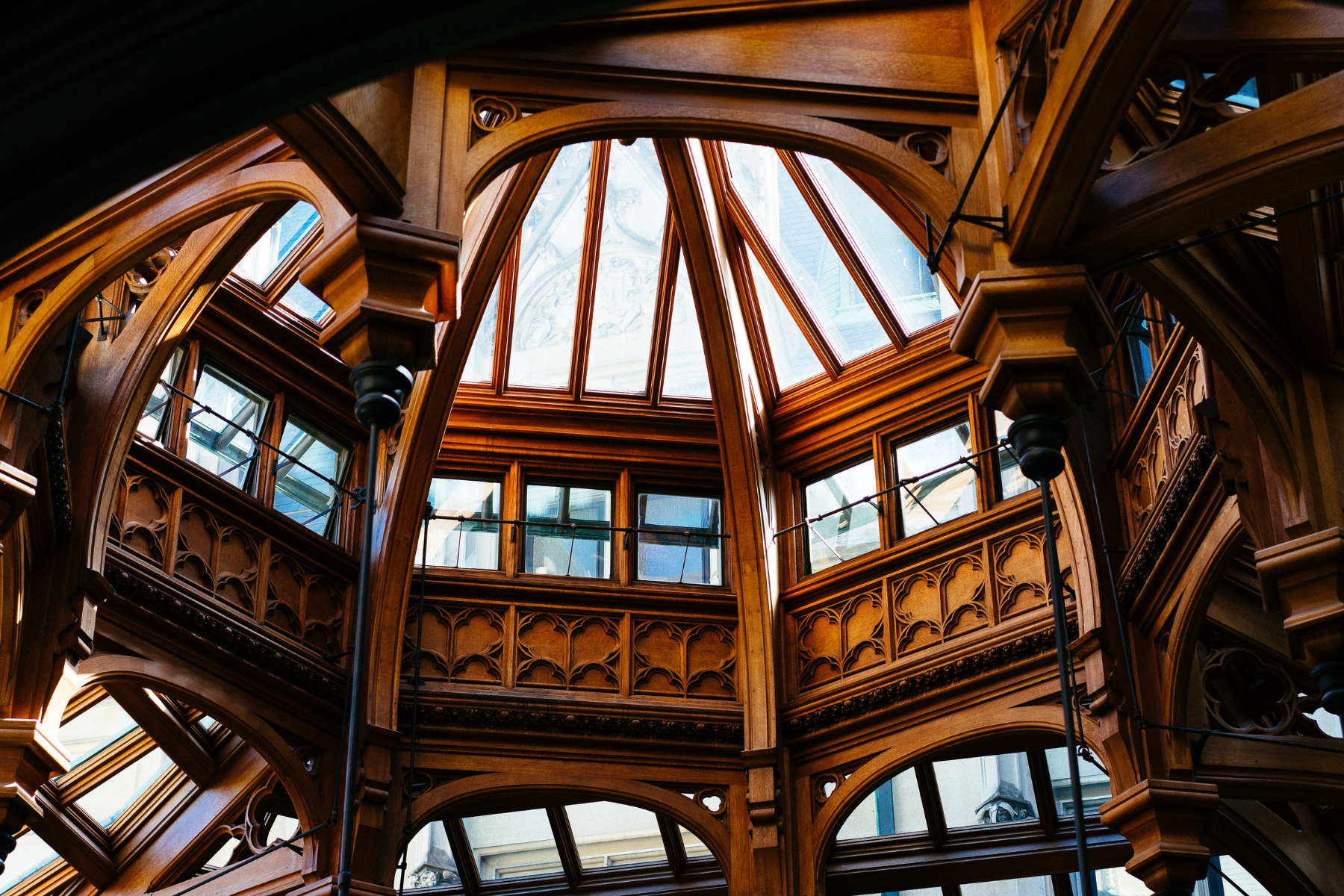 ornate windows and architecture