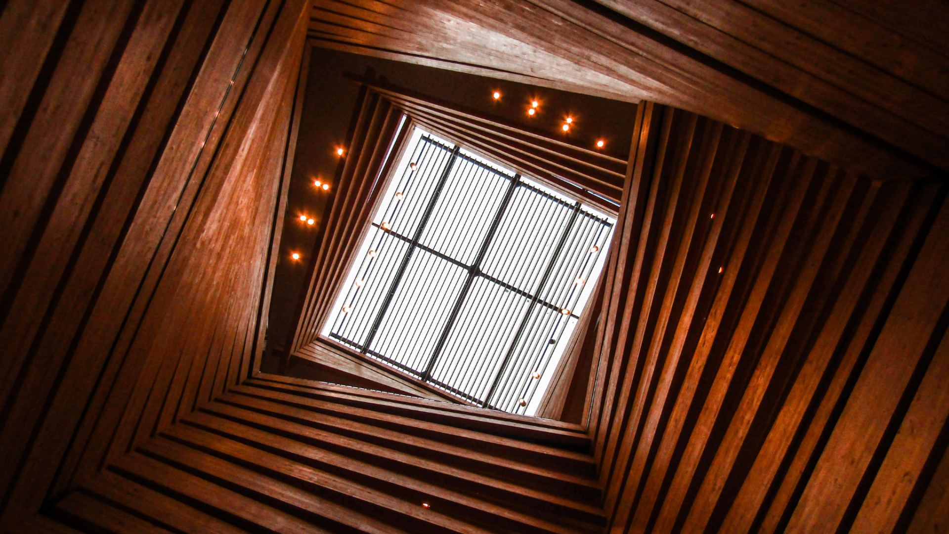 geometric architecture and skylight