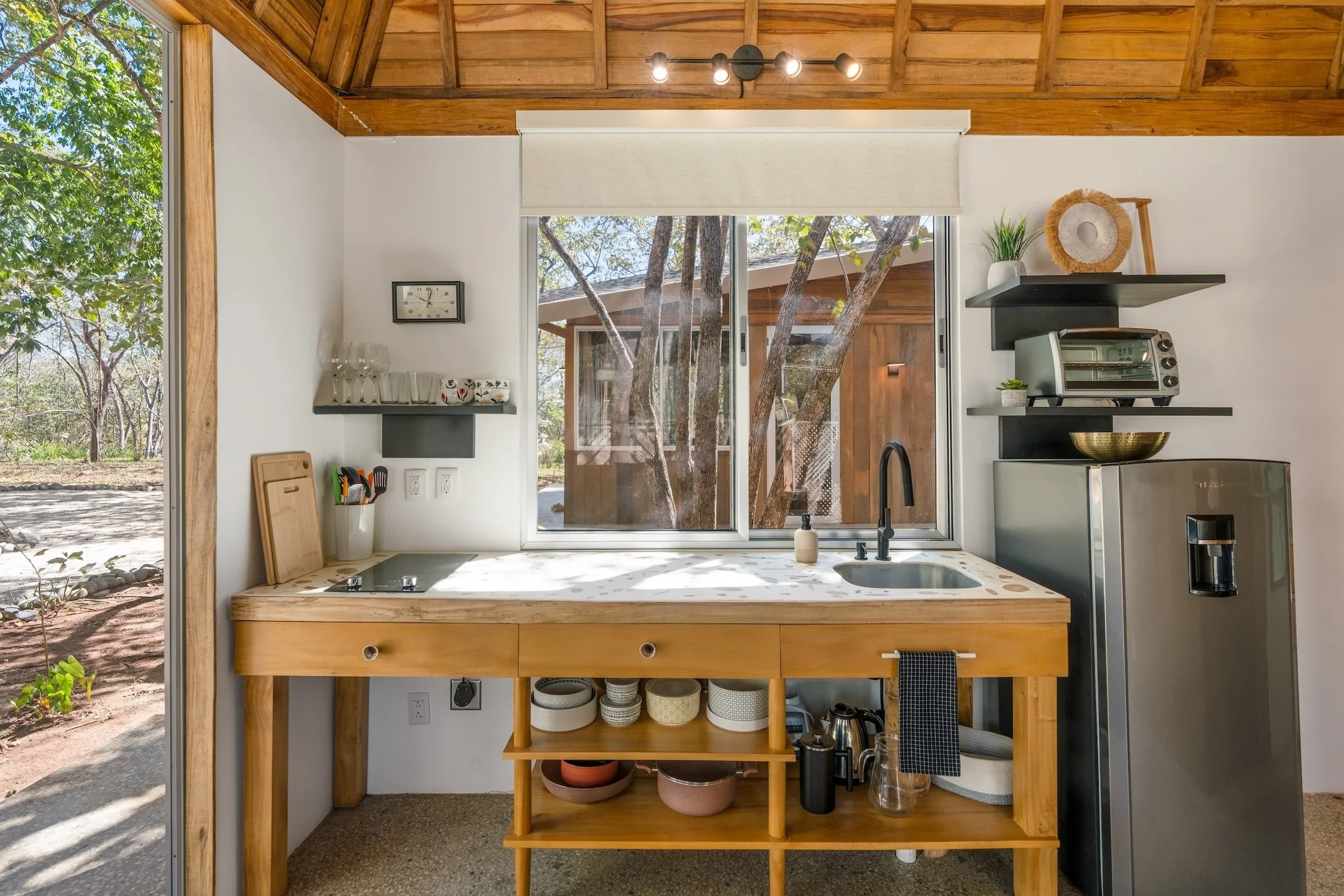 Full functioning kitchenette