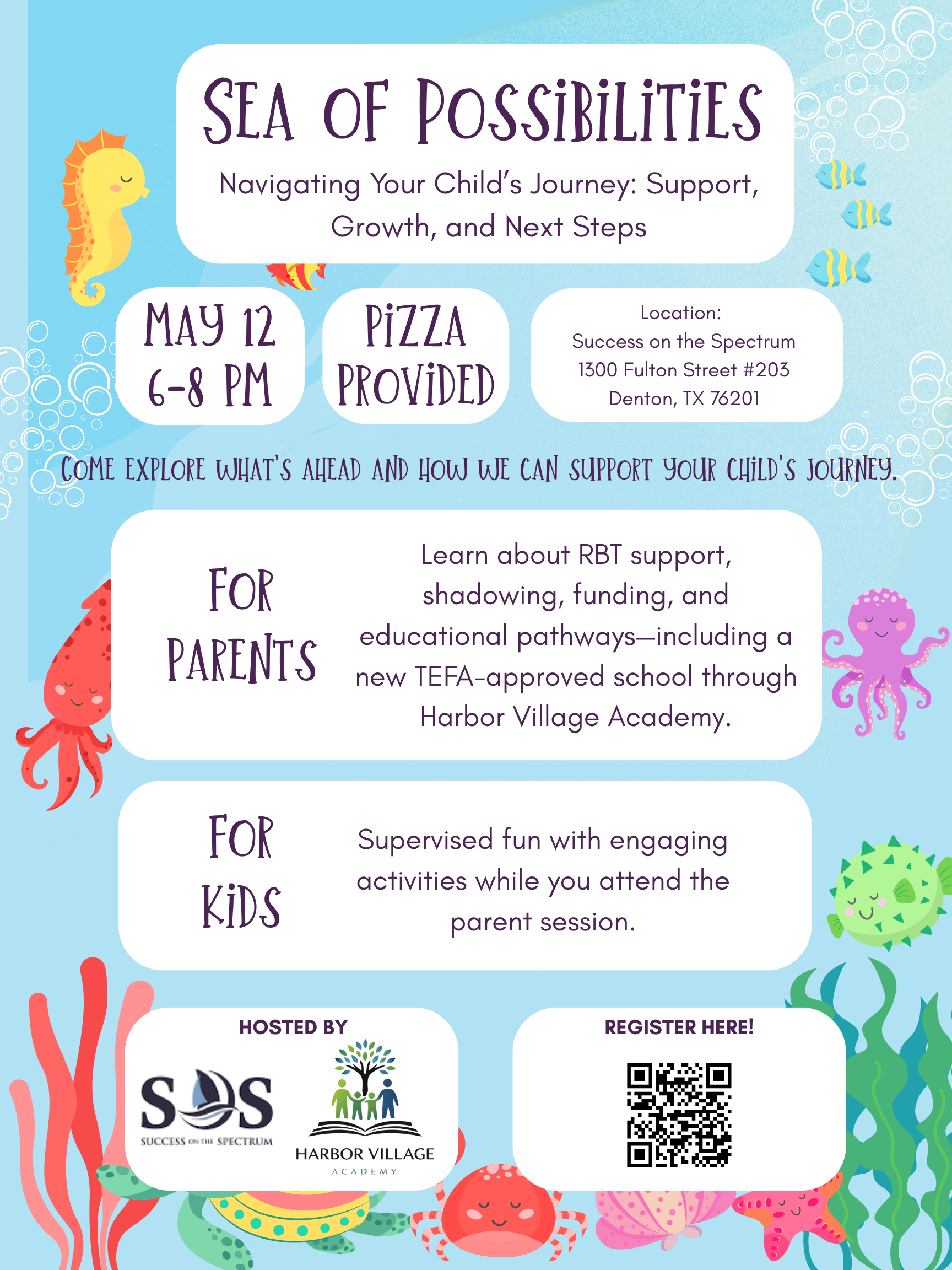 Sea of Possibilities : Navigating Your Child’s Journey: Support, Growth, and Next Steps