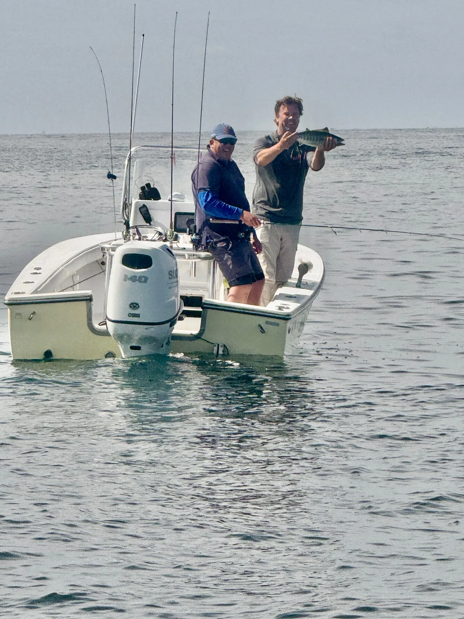 Bonito caught in September on Long Island Sound