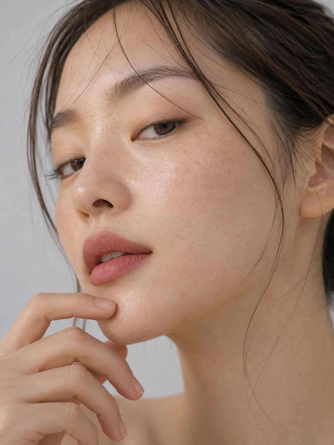Korean female dusty rose lipstick.png