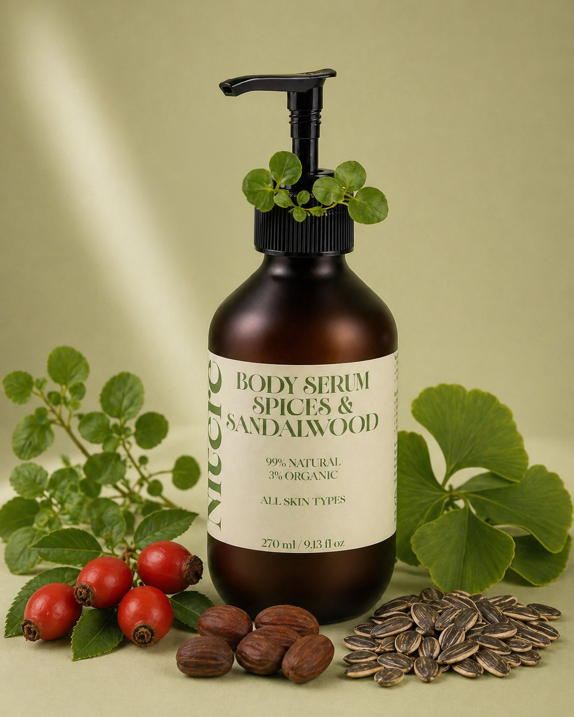 Body Serum Spices & Sandalwood