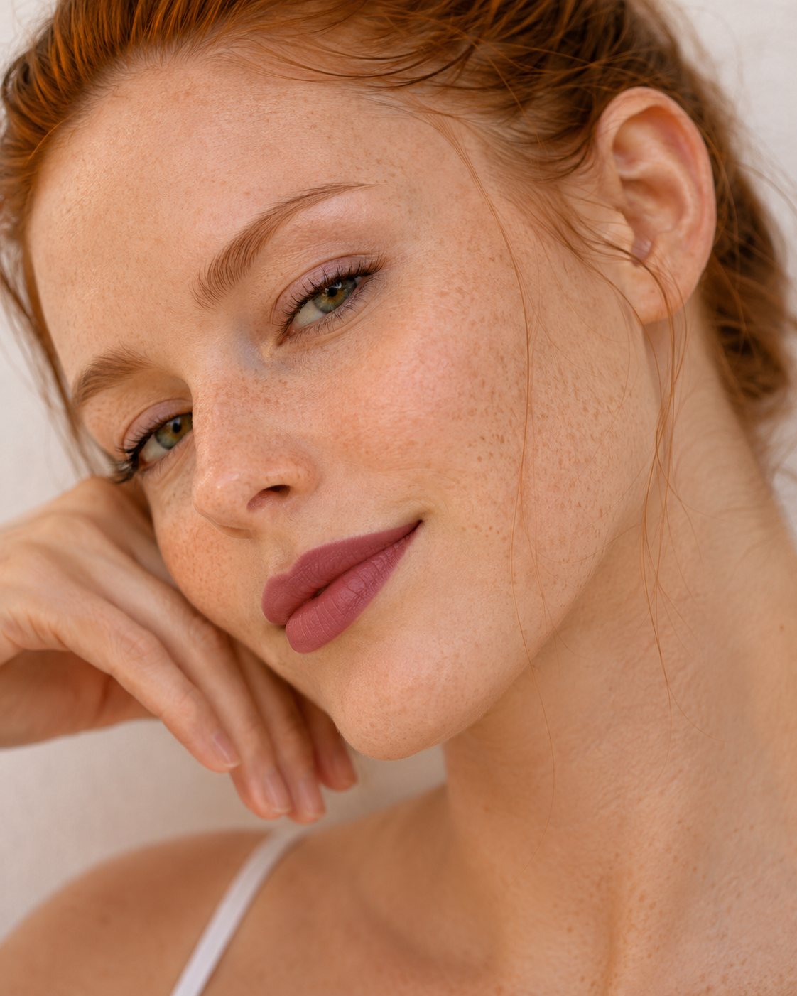fair white Model dusty rose lipstick.png