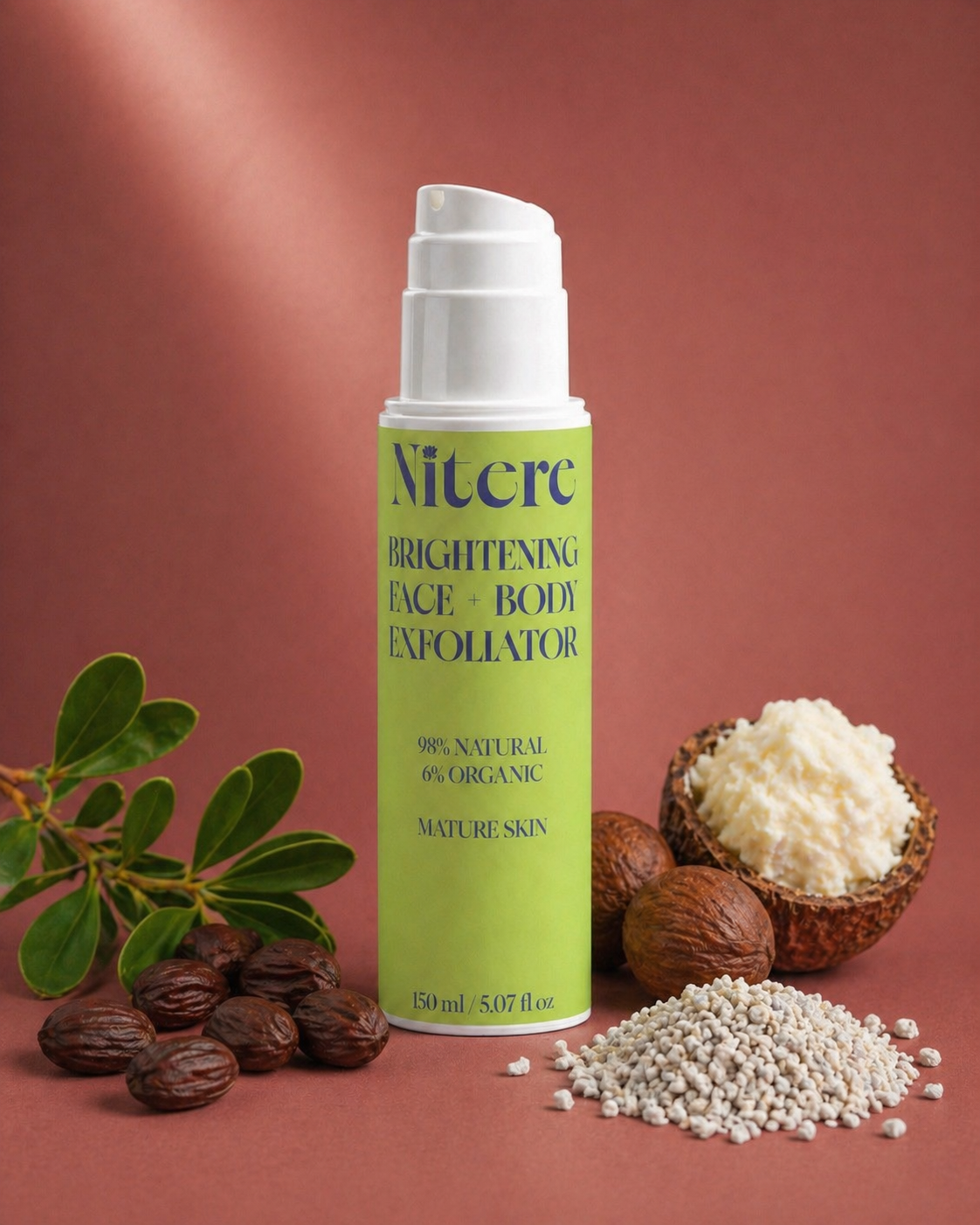Brightening Face + Body Exfoliator