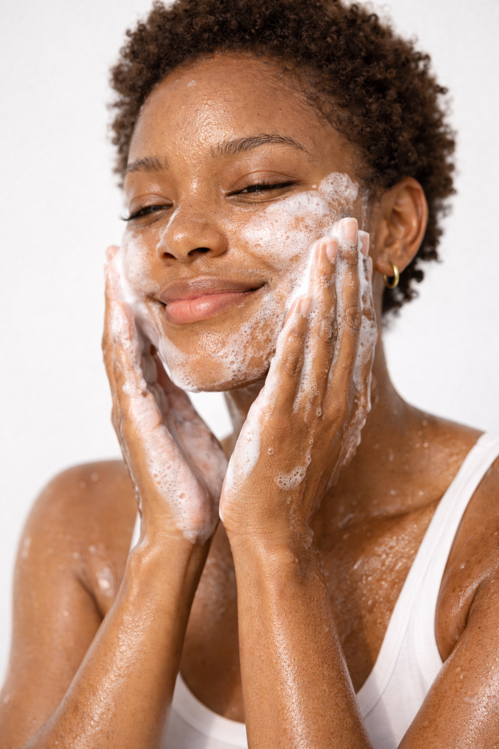 african american female model facial wash.png