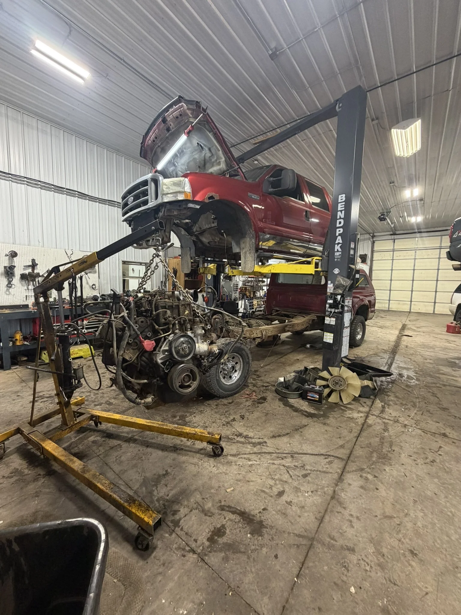7.3 Powerstroke Engine Replacement
