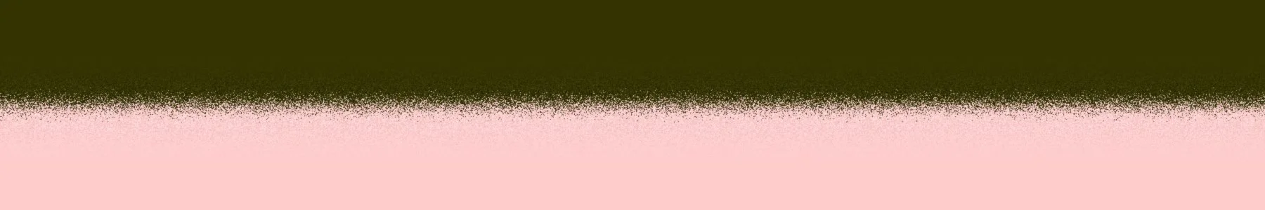 Dark green and light pink section divider