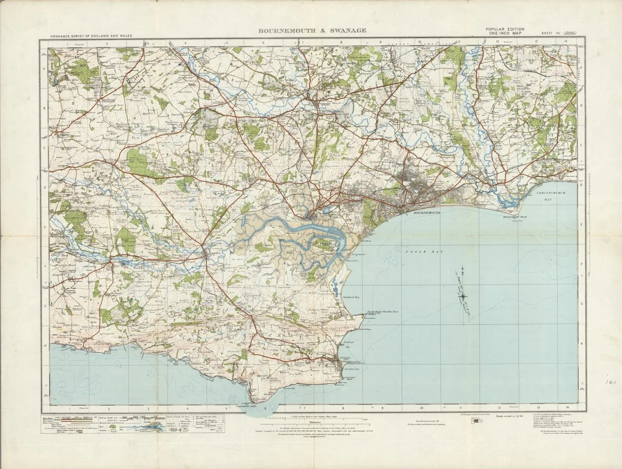 Bournemouth and Swanage, 1913