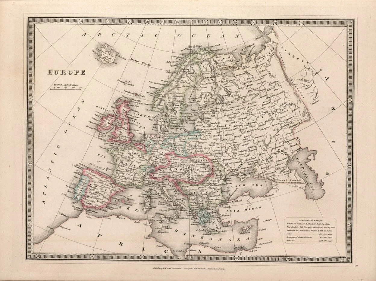 Europe, 1839