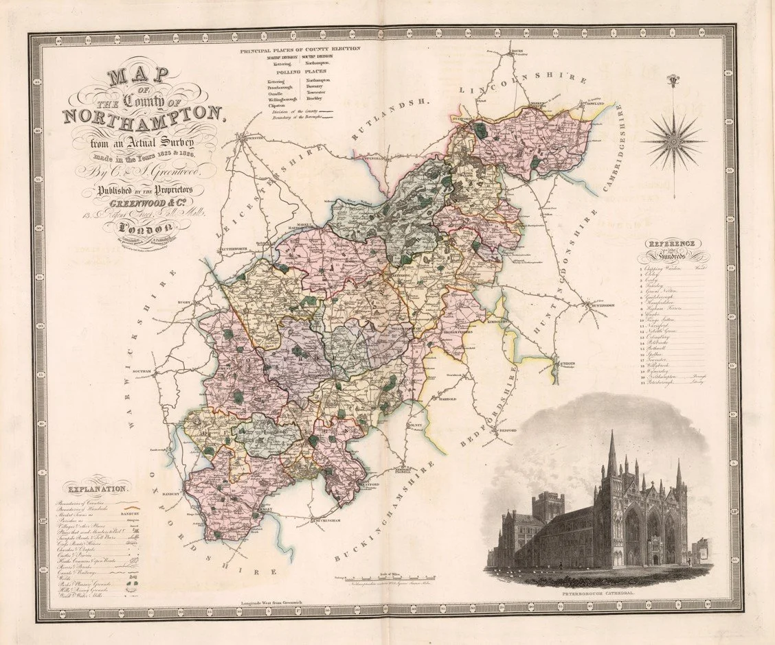 Northamptonshire, 1830