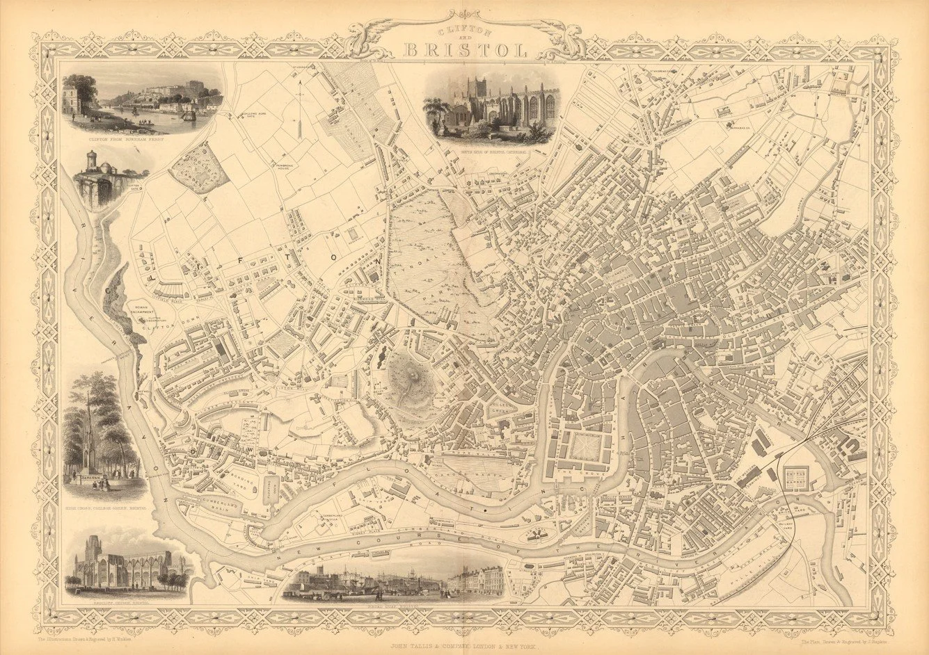 Clifton and Bristol, 1851