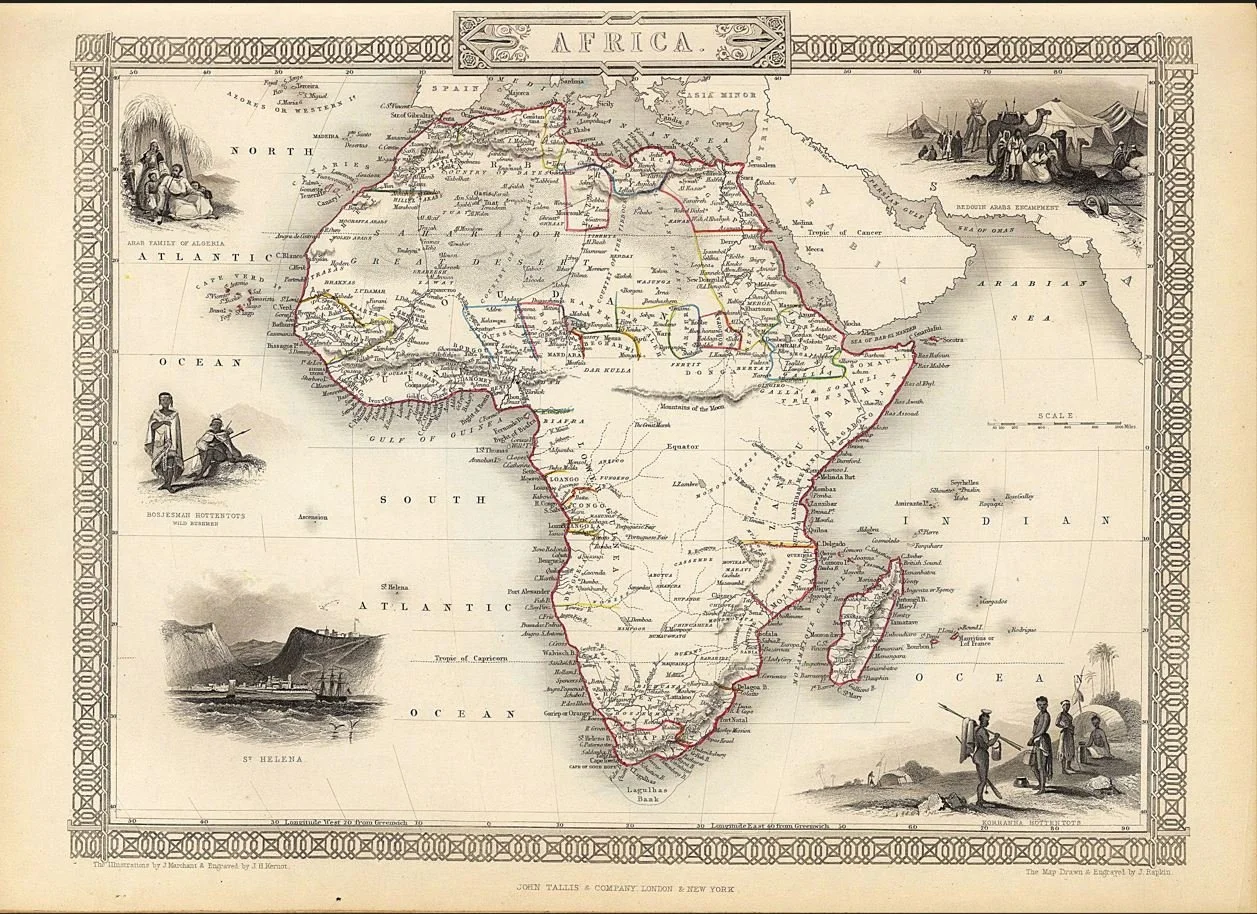 Africa, 1851