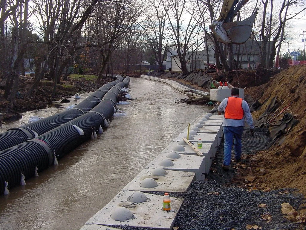 Streambank Emergency Repair - Newtown, PA 