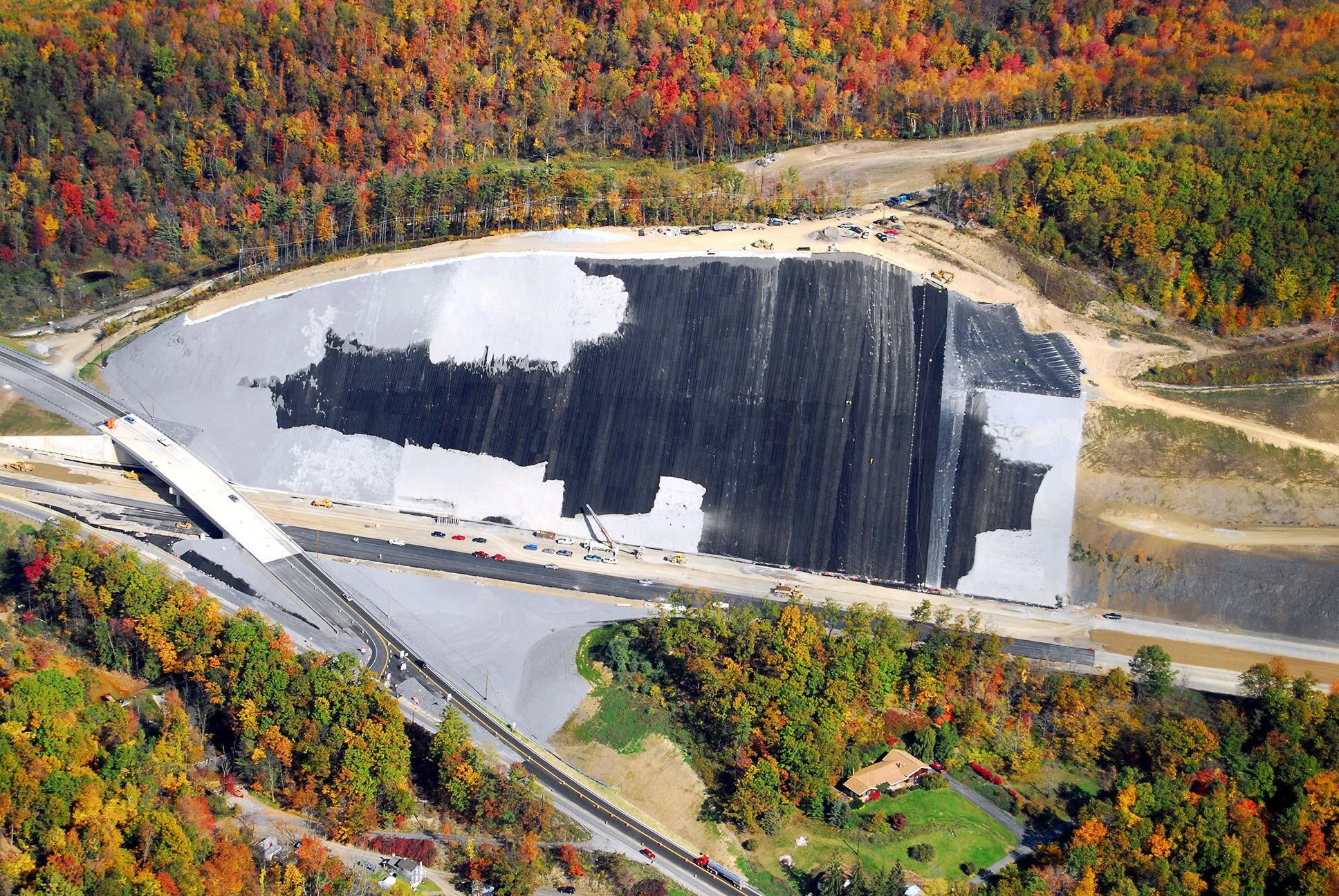 High Wall Aerial