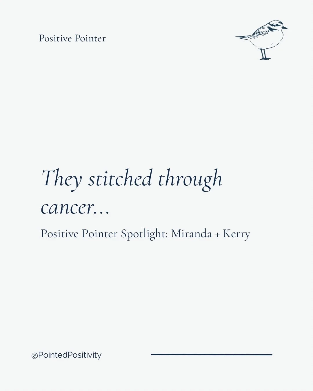 Two women. Two diagnoses. One canvas at a time.

Miranda and Kerry, thank you. Sharing something this personal takes real courage, and I do not take it lightly. These stories mean more to me than I can say.

I spent five years as a pediatric oncology