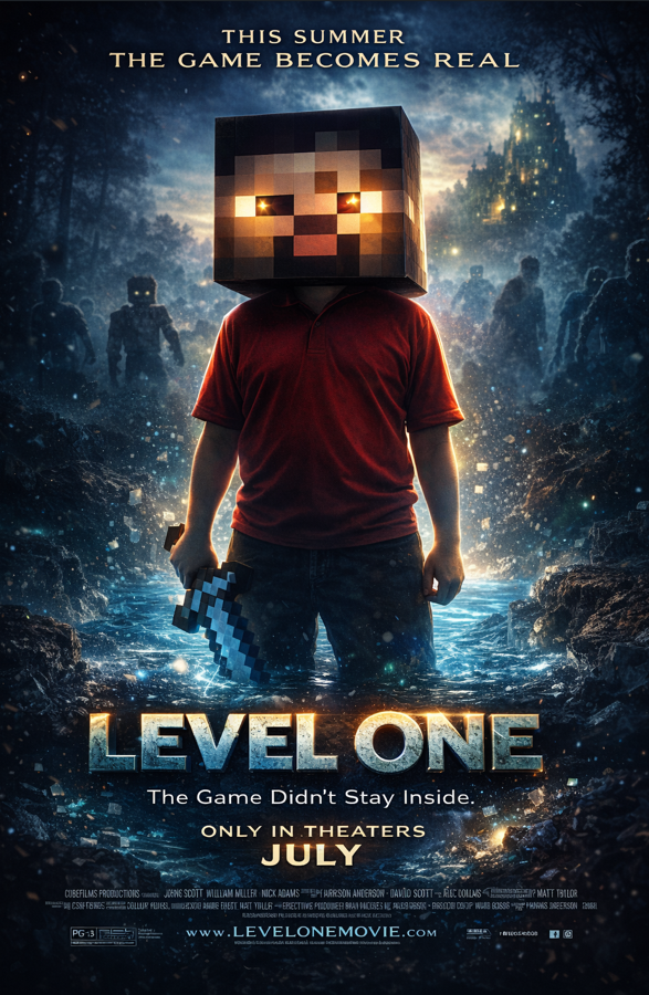 Minecraft Level One Movie Poster Ad.png