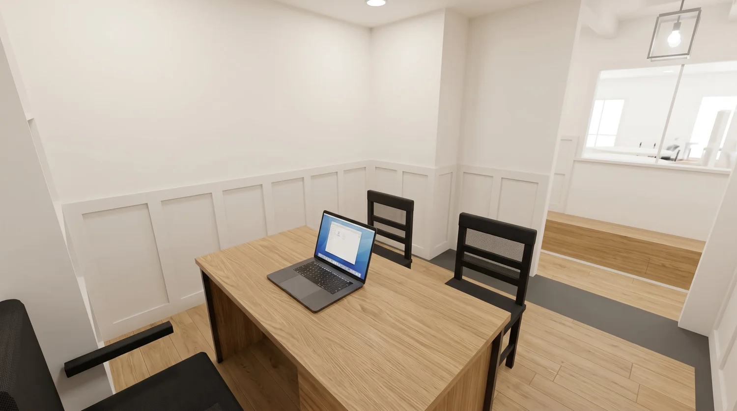 Office 101 — AI rendering