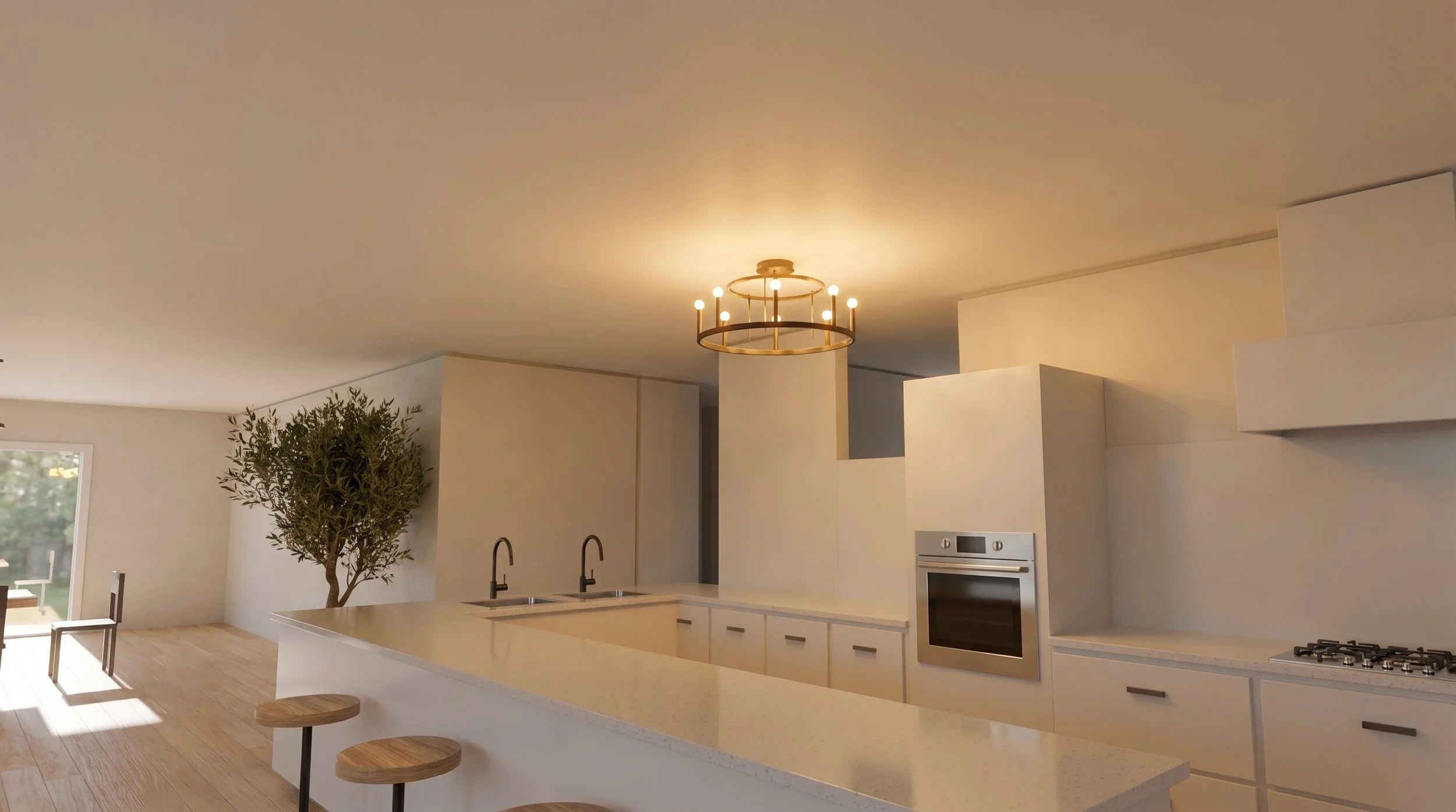 04 Kitchen - peninsula, sinks, range and hood.jpeg