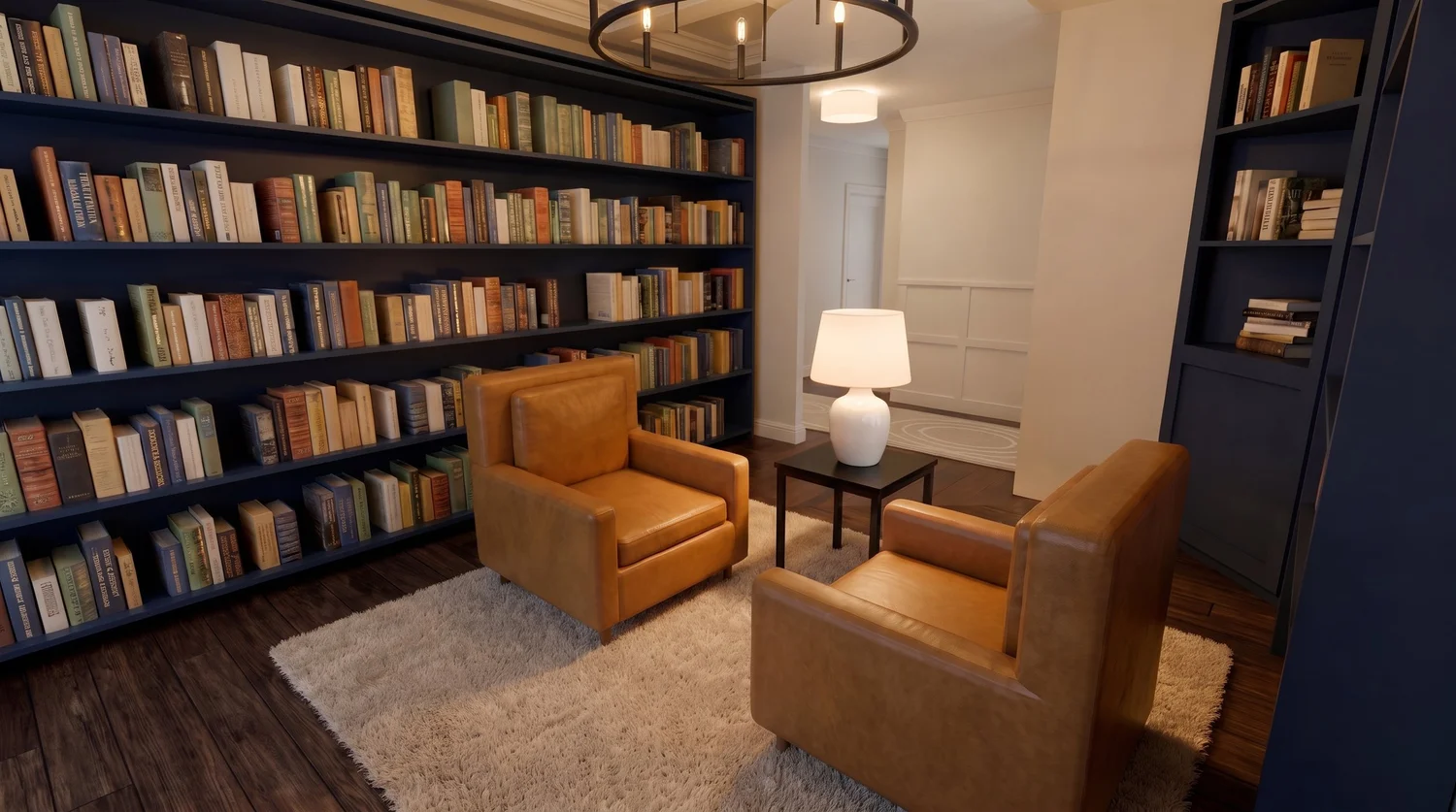 Library 116 — AI rendering