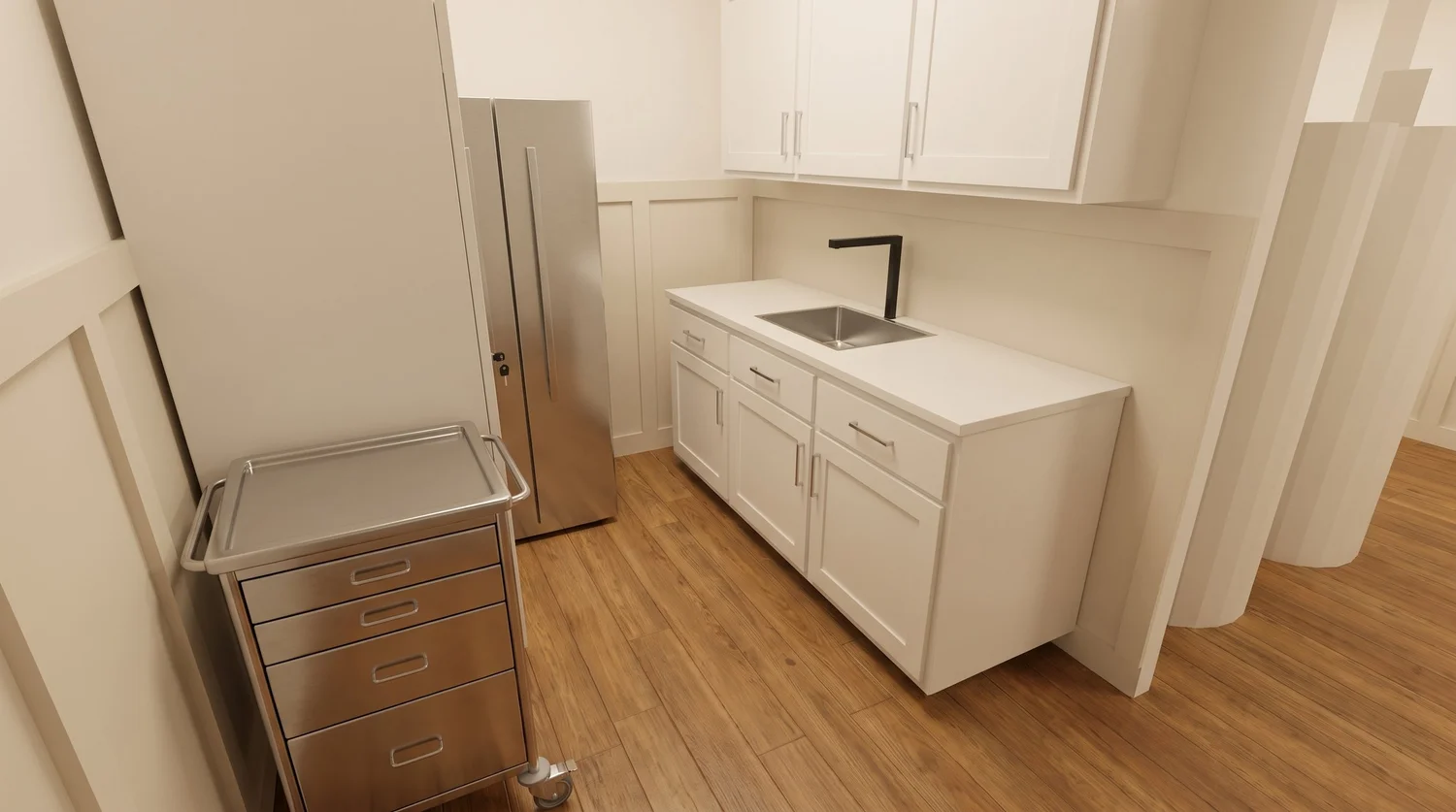 Med room 110 — AI rendering