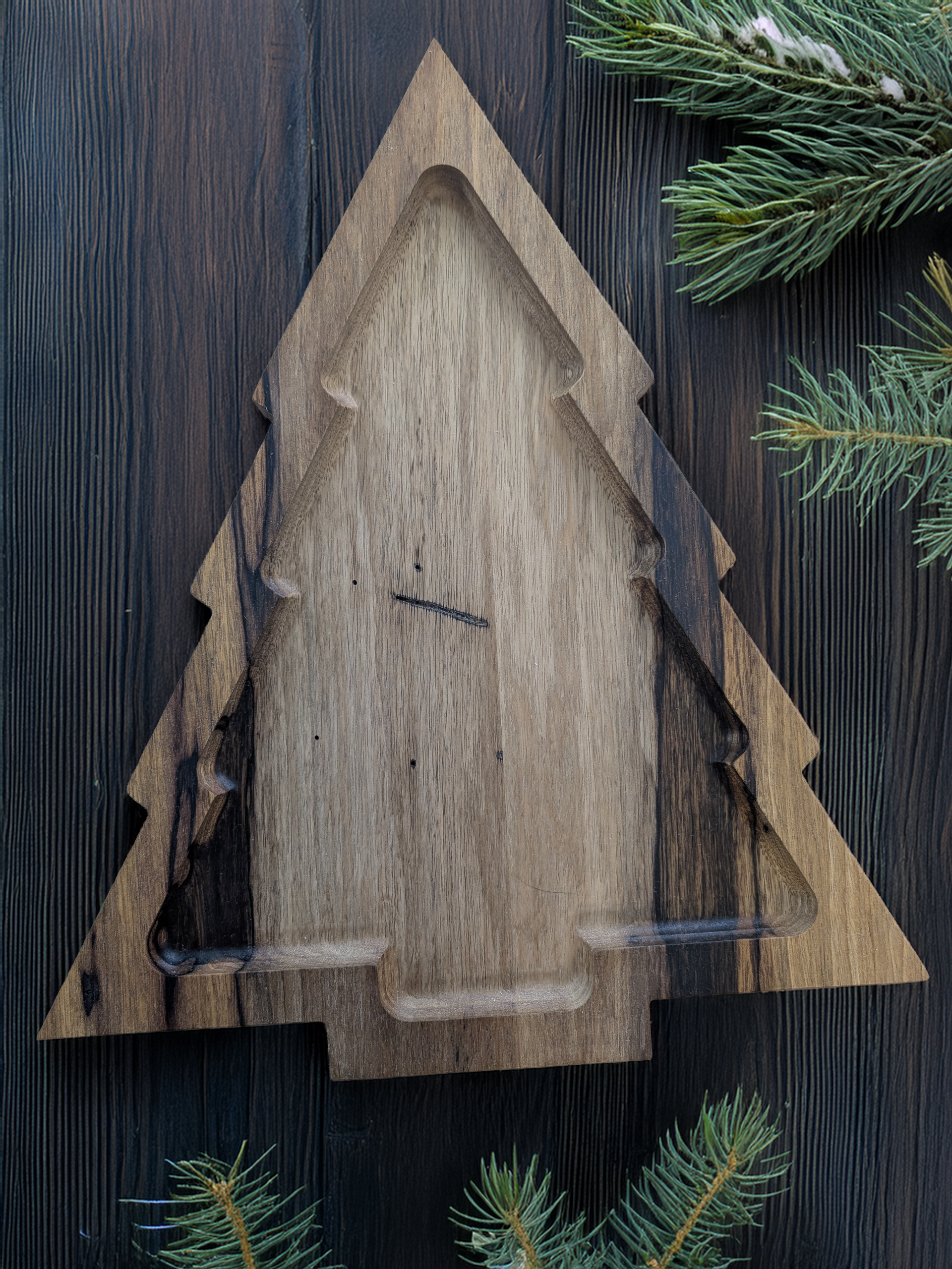 Christmas Tree Serving Tray